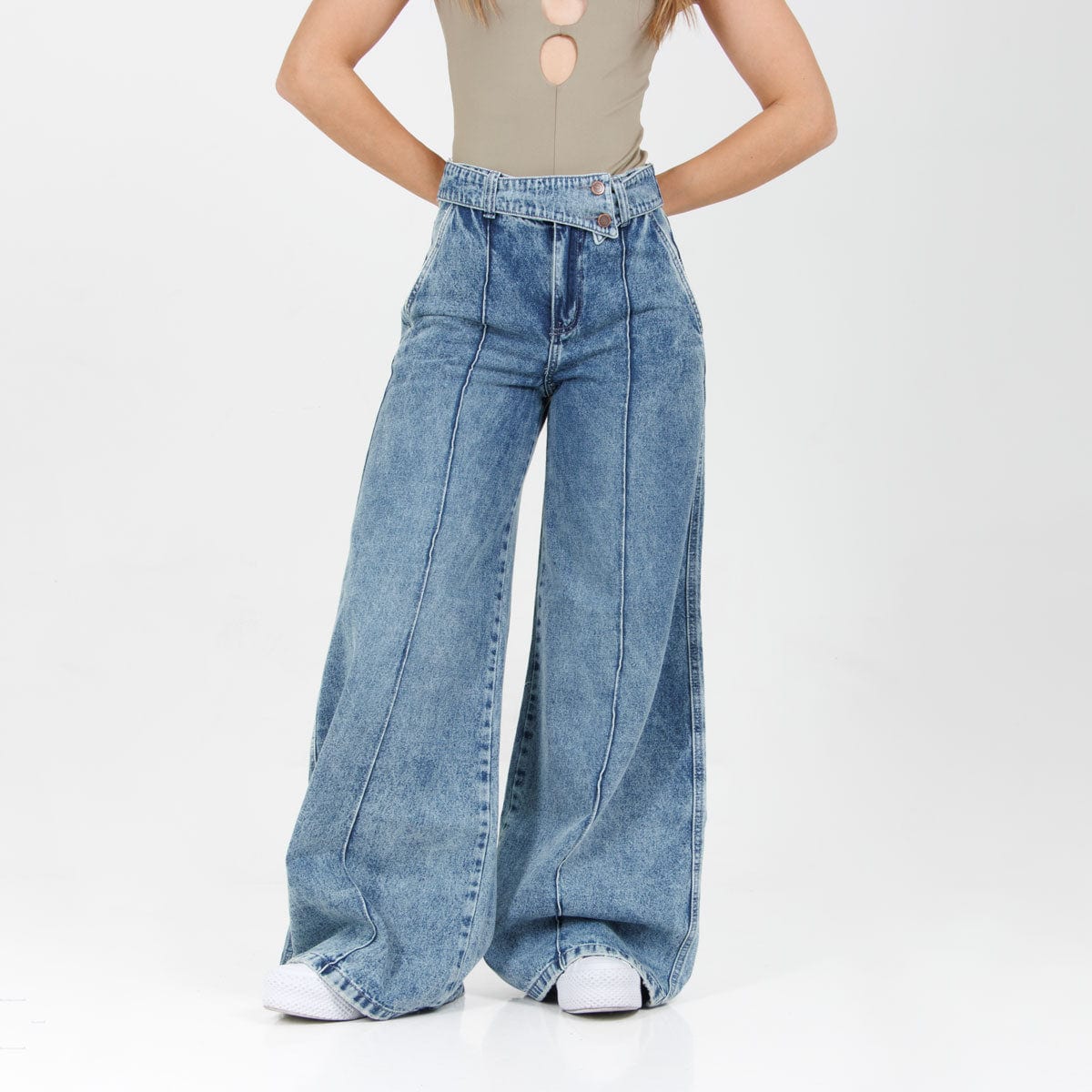 Jean Axspen Wide Leg Ax-2939 Rigido - imagen 1
