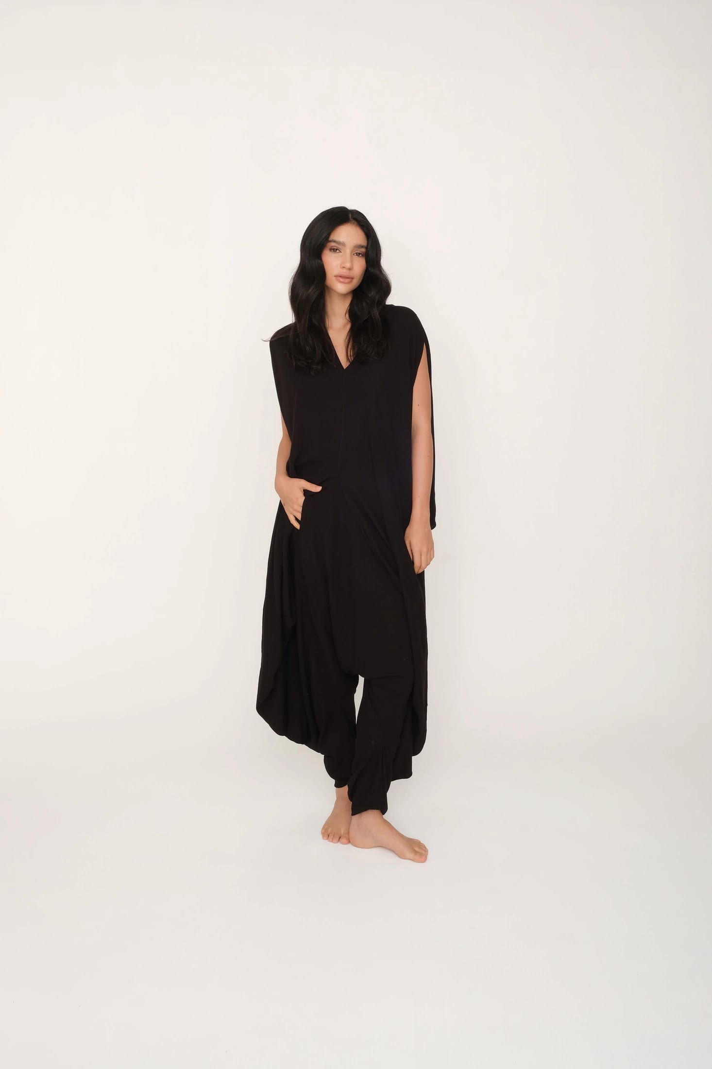 Jumpsuit MiaRoma Negro - imagen 2