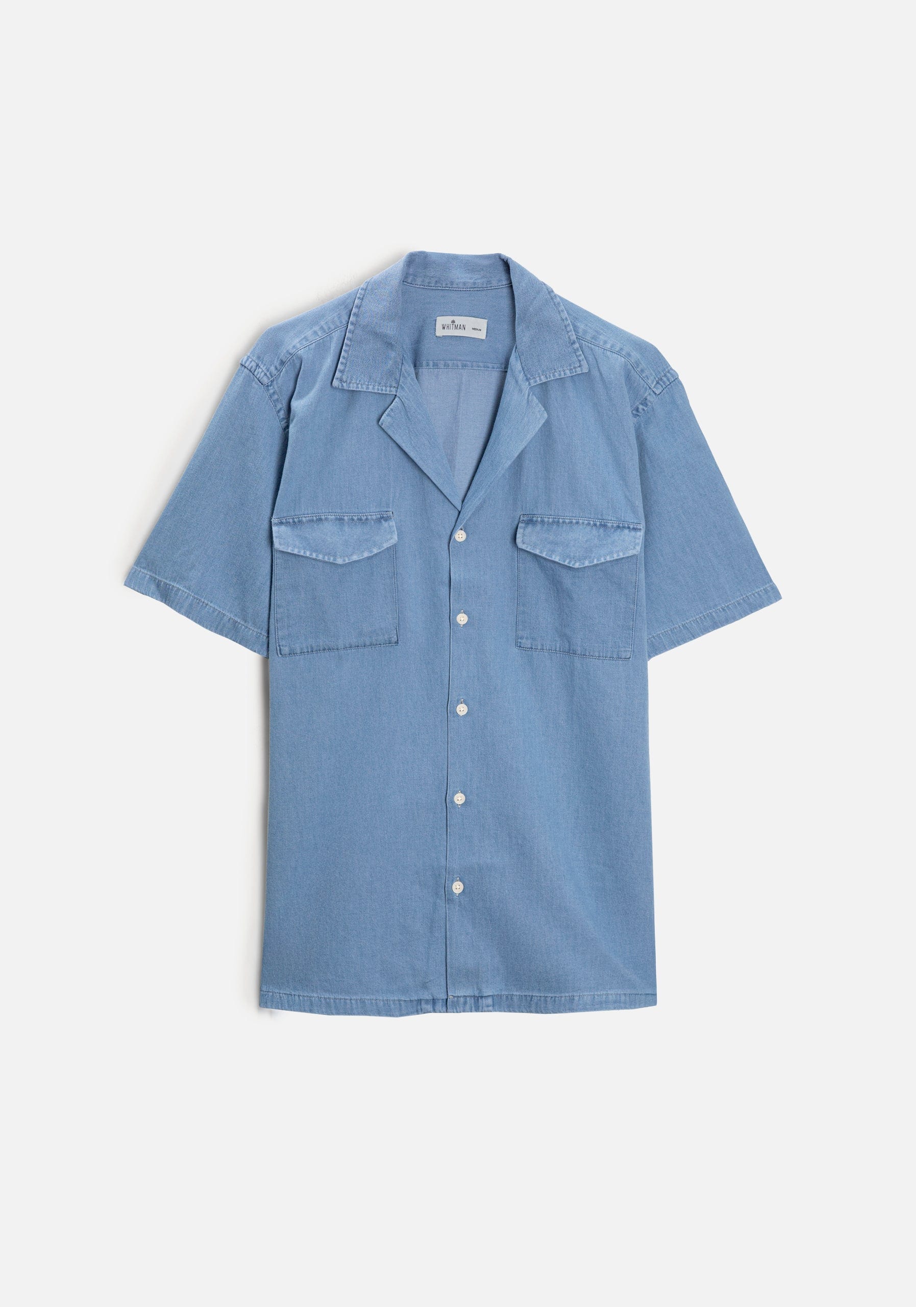 Camisa H Cubana Indigo Azul Med MC - imagen 1