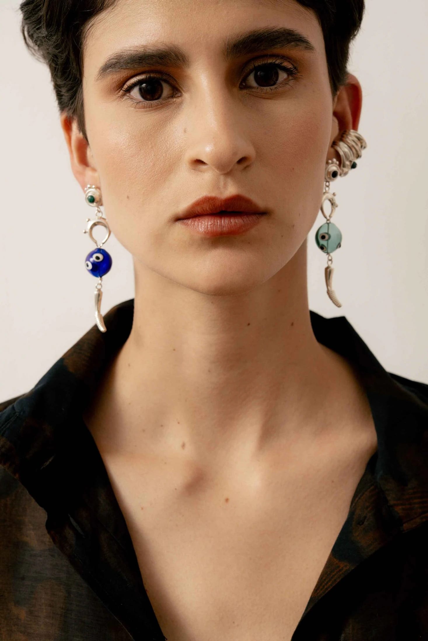Amulet Earrings Gold - imagen 3
