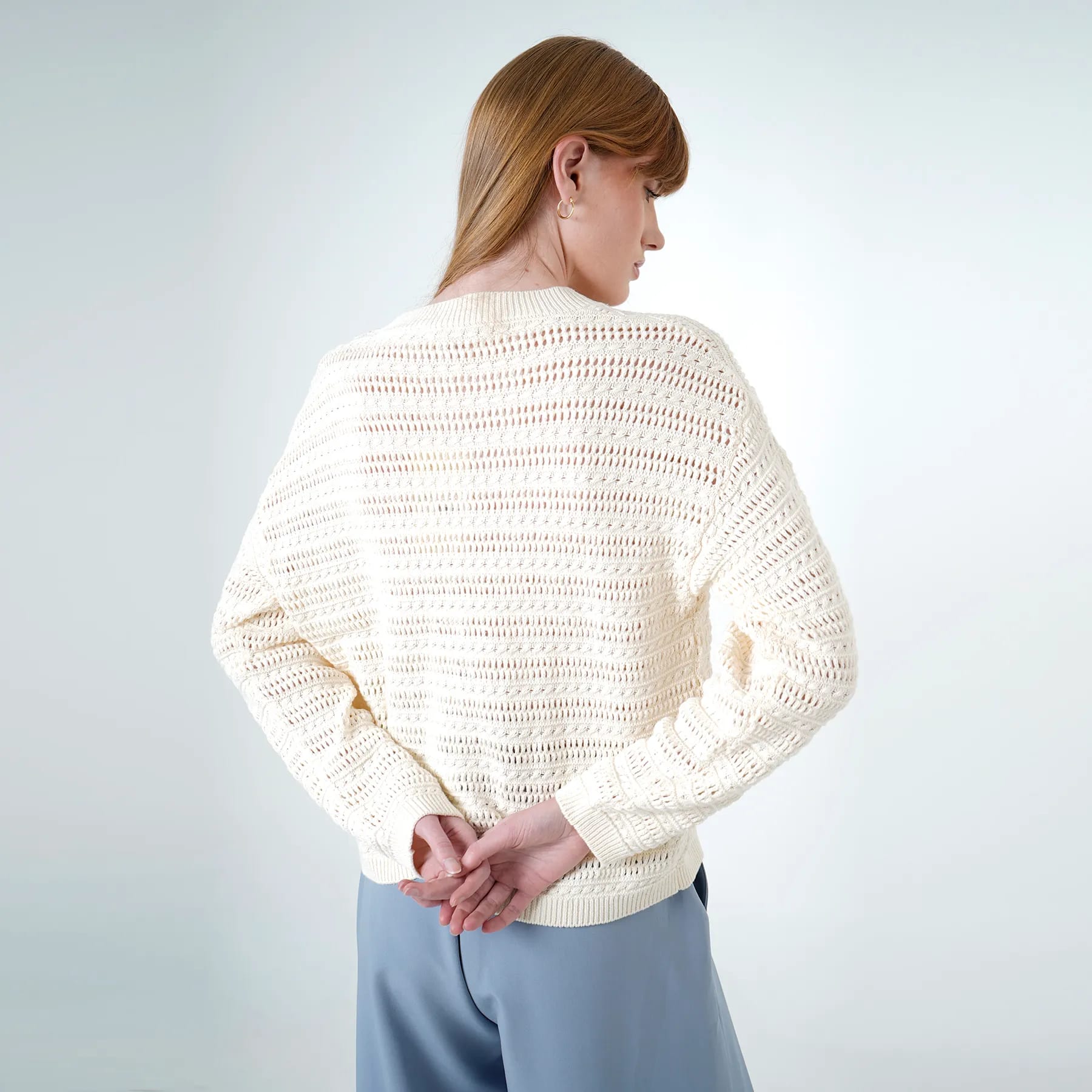 Sweater Cuello Redondo Manga Larga - imagen 3