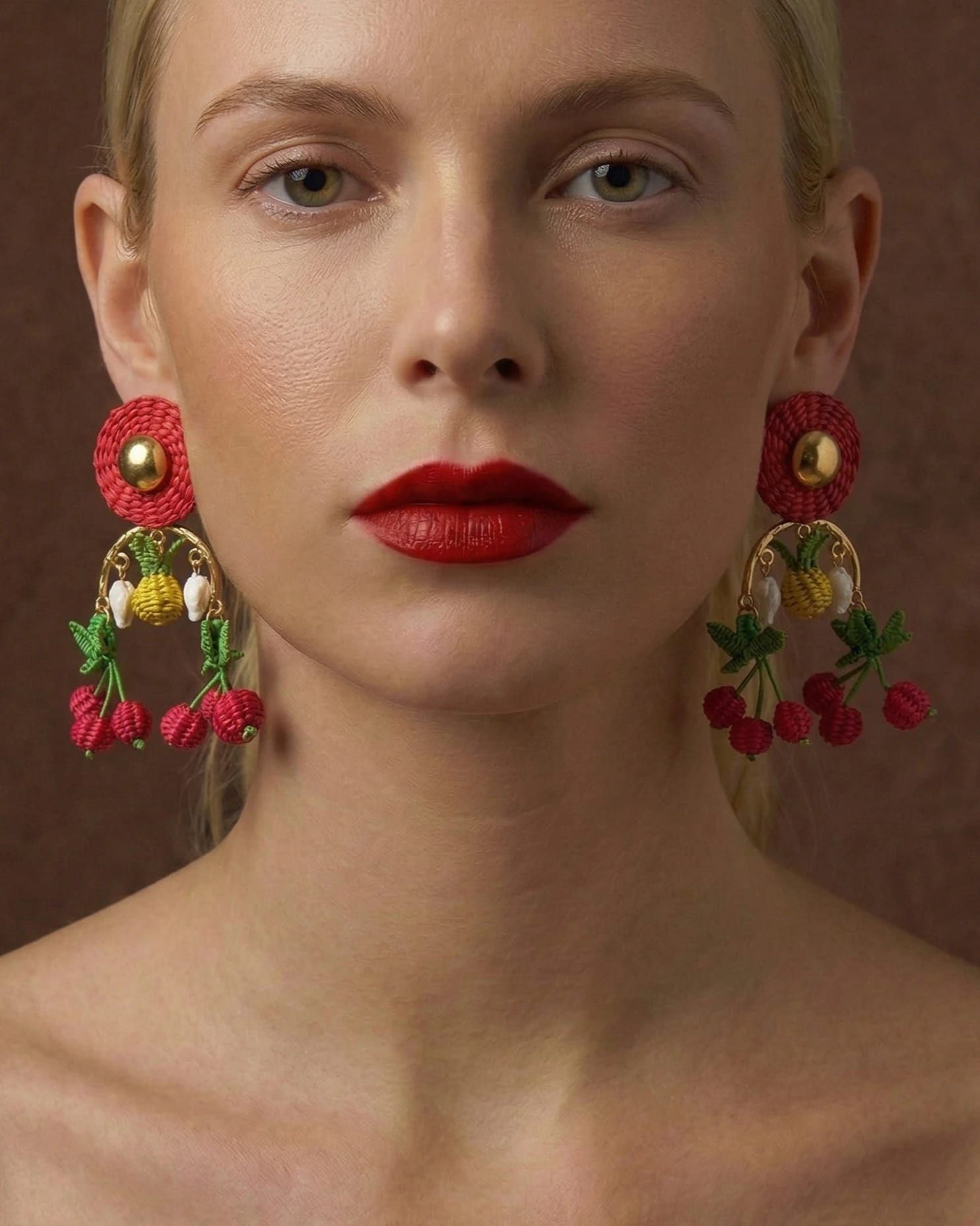 Paprika Maxi Earrings - imagen 4