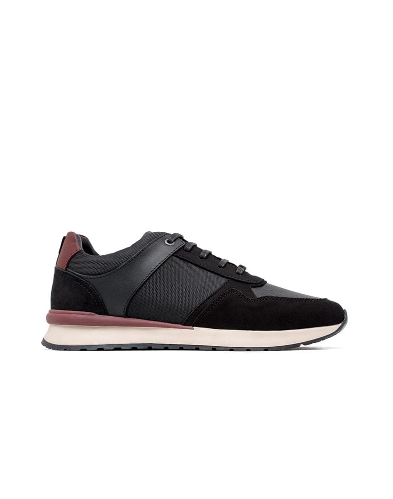 Zapato Deportivo Para Hombre En Cuero Combinado Con Textil REF GREV17 - imagen 1