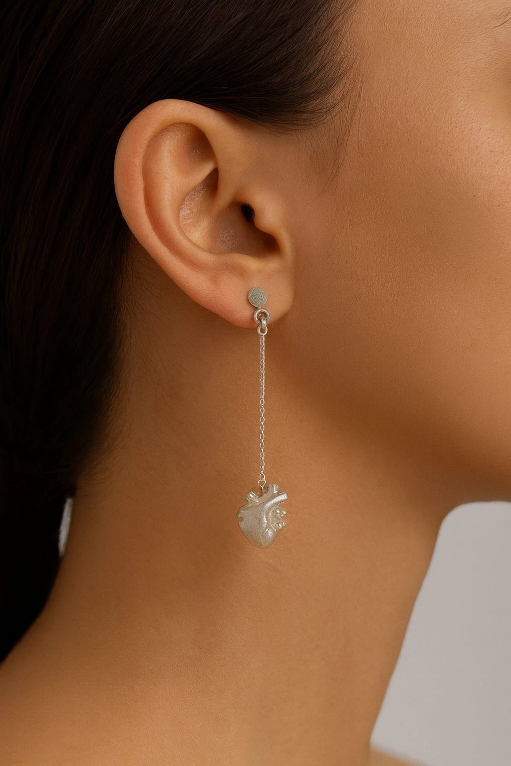 HEART CHAIN SOLITAIRE - imagen 2