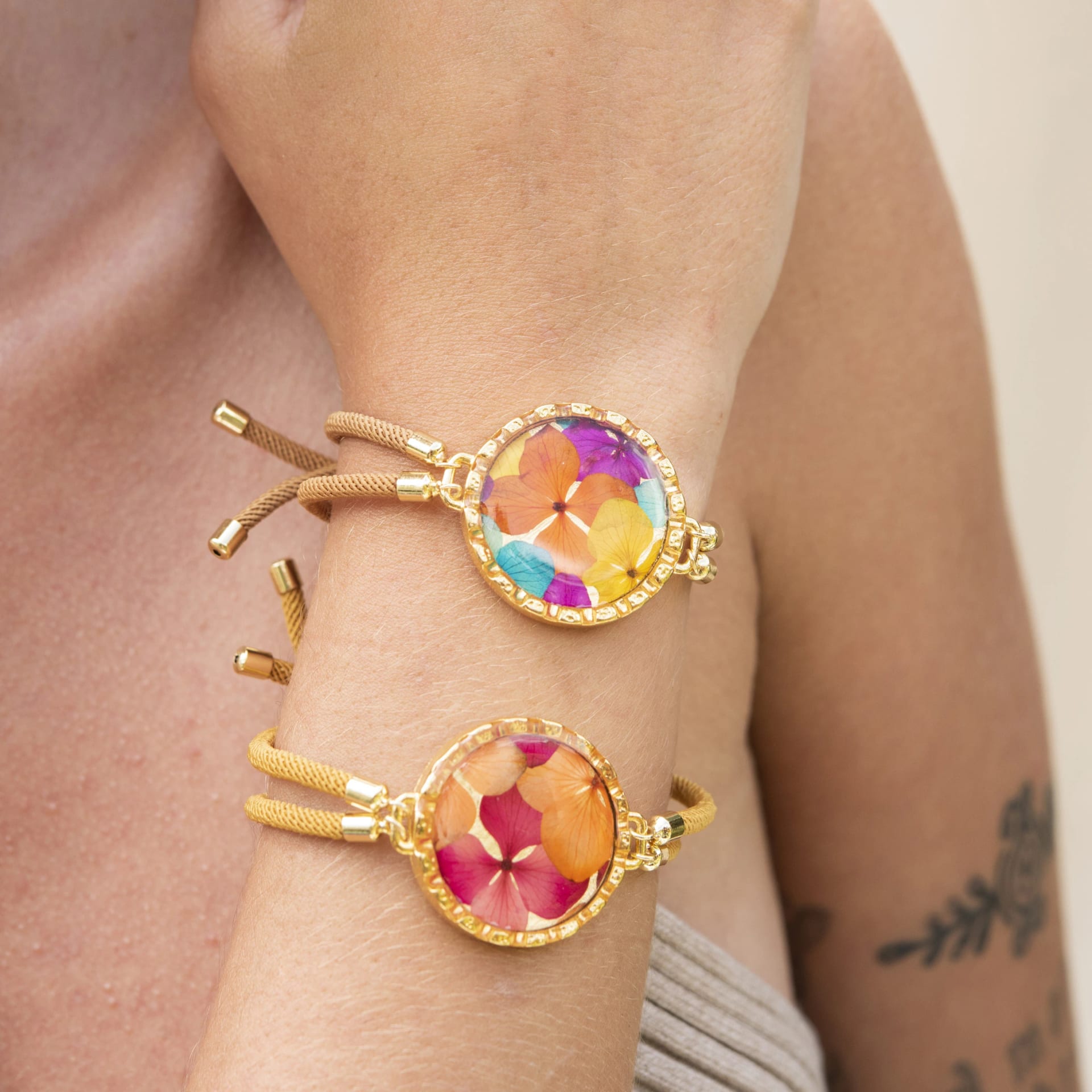Pulsera doble cordón - grande - imagen 1