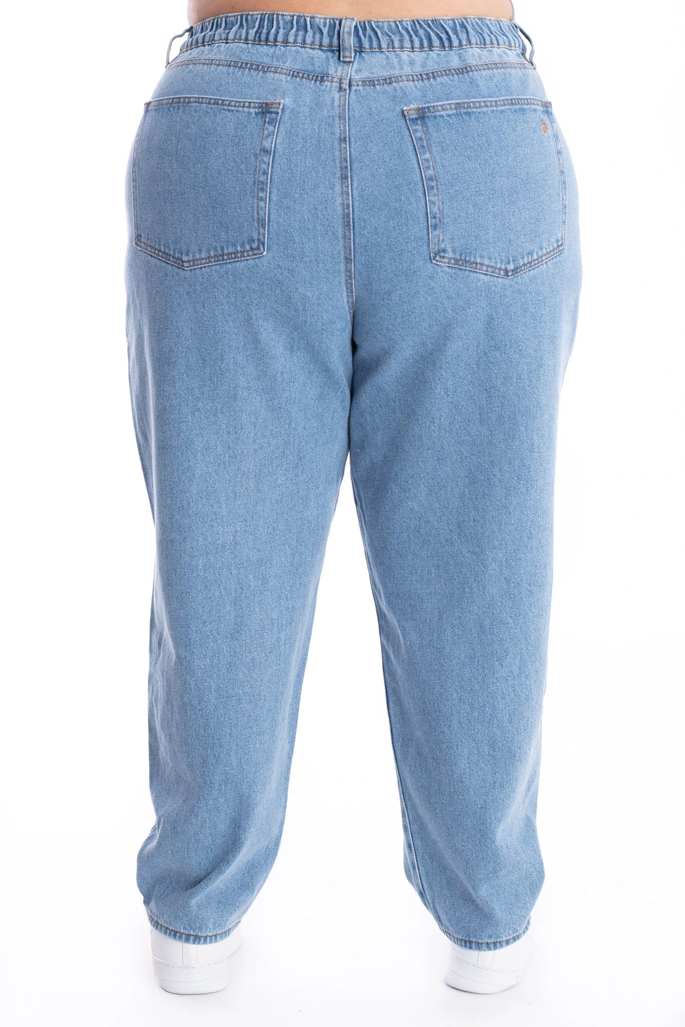 Jean Boyfriend Rotos Azul Claro 378 - imagen 12
