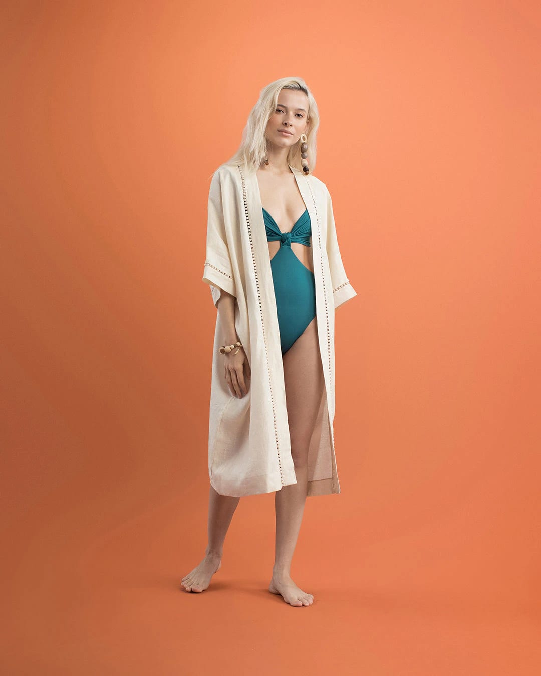 RAFAELA KAFTAN / Beige - imagen 1