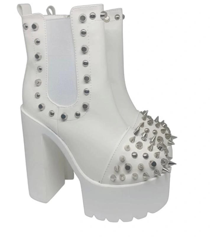 BOTIN BLANCO TACHES - imagen 1
