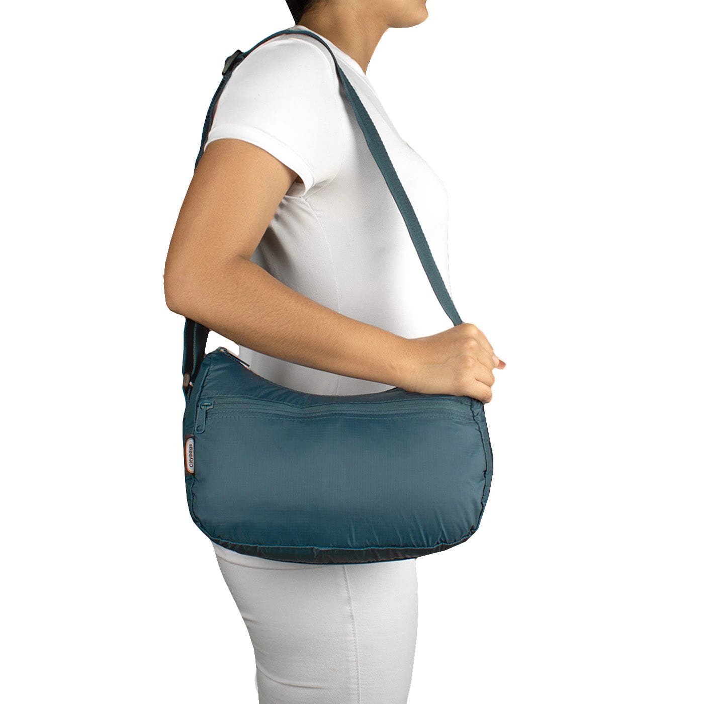 Bolso City Manos libres Plegable Azul oscuro - imagen 3