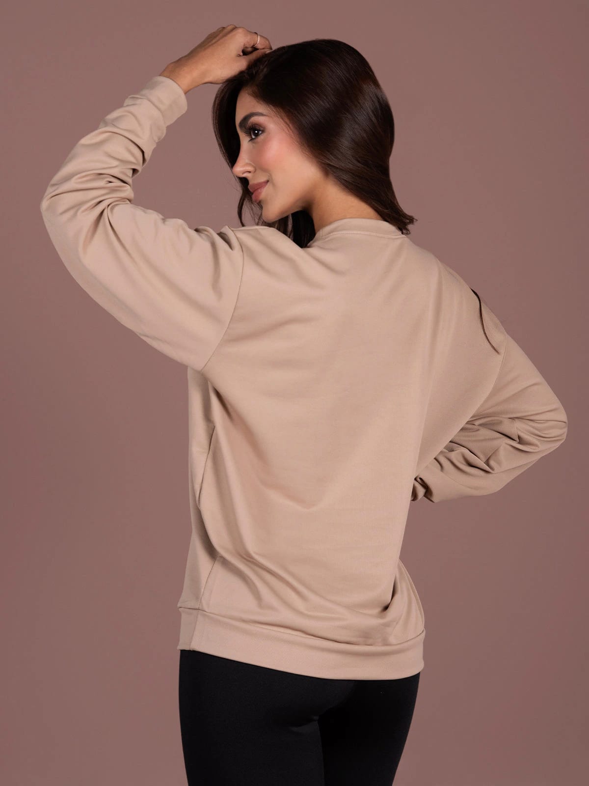 BUZO UNISEX SORONA CAMEL - imagen 4