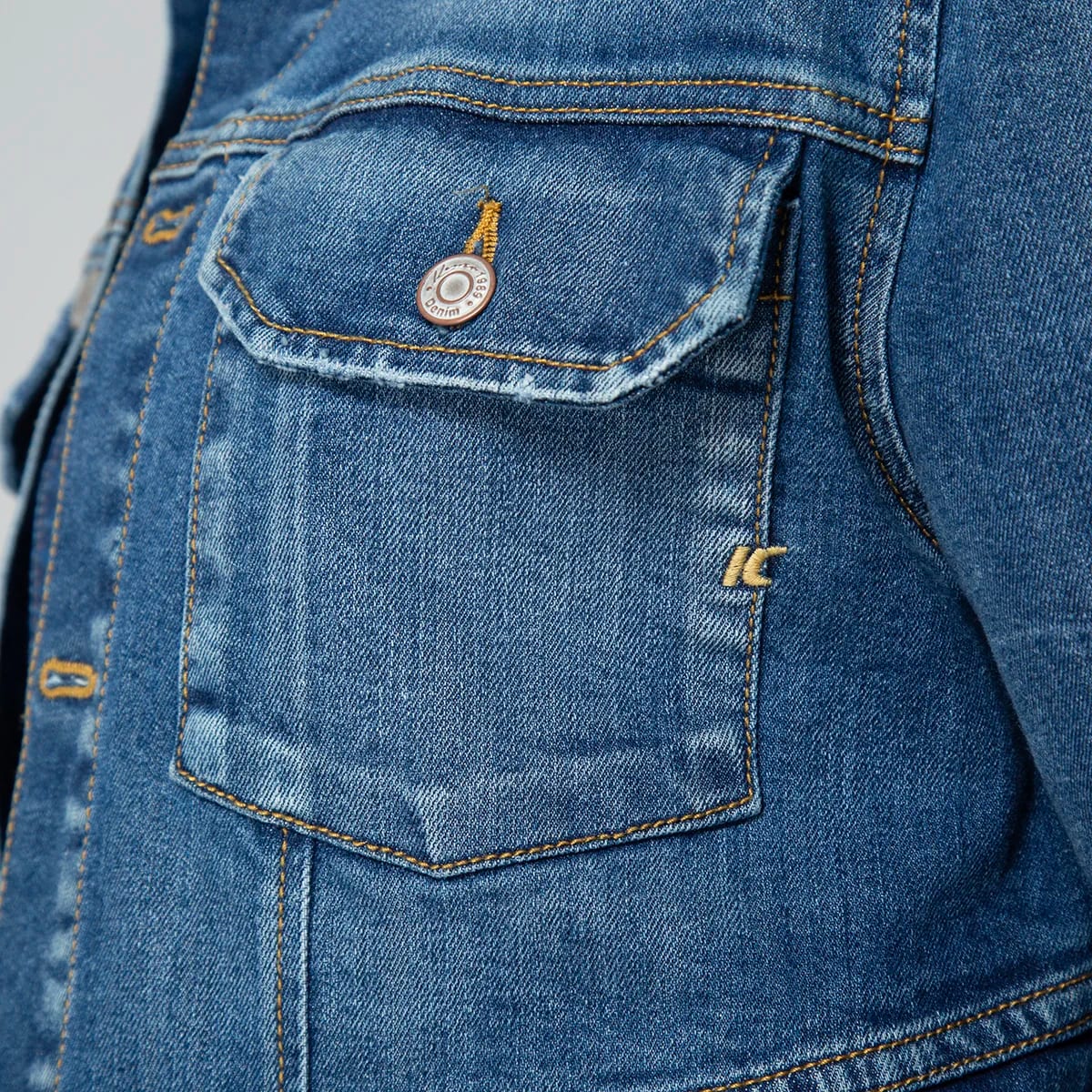 Chaqueta Denim Clasica Regular Italy - imagen 4