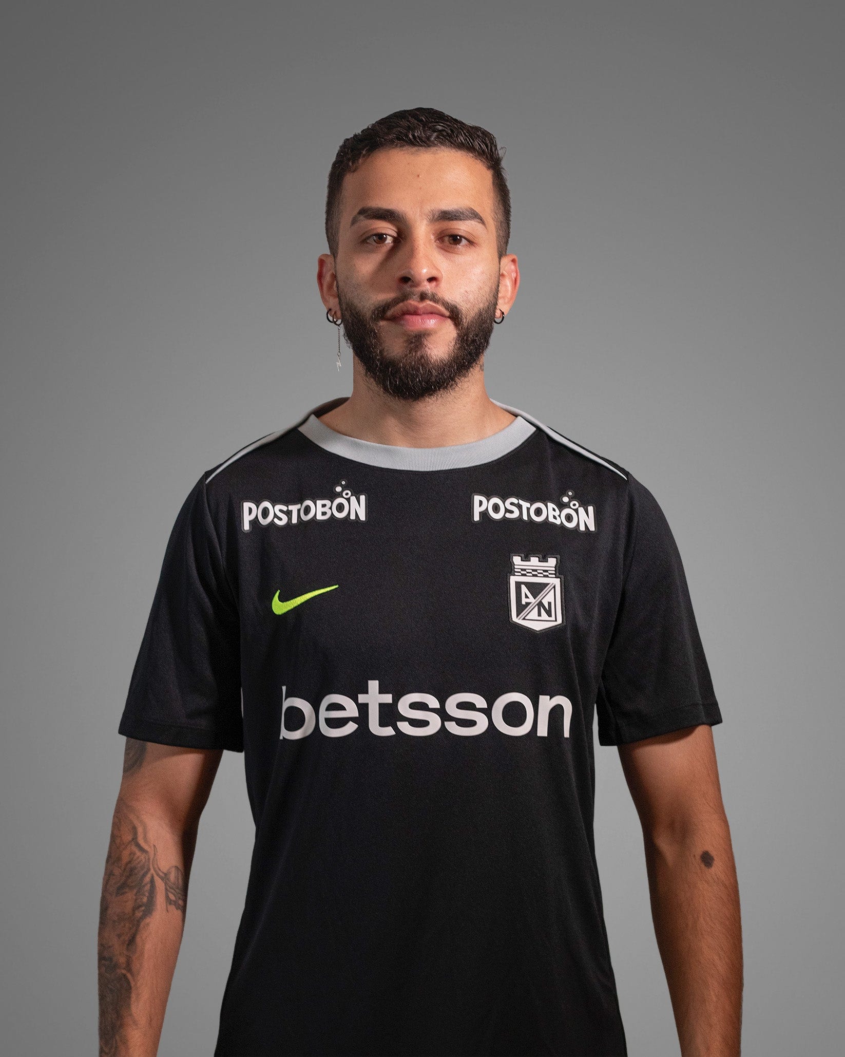 CAMISETA ENTRENO NEGRA NIKE 2026 HOMBRE - imagen 1