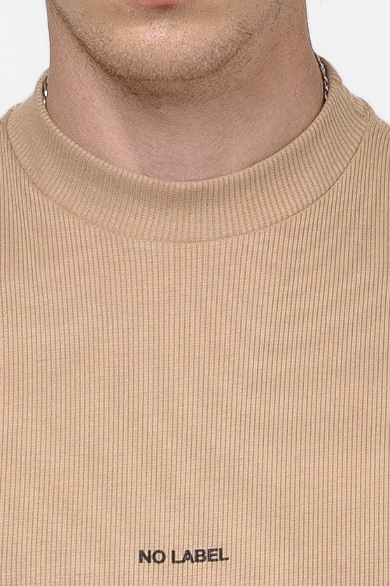 Hi-Neck Tank Top - Nude - imagen 7