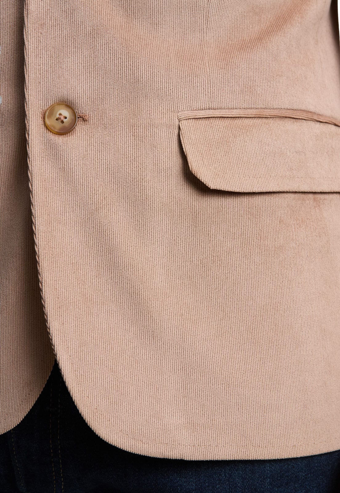 Blazer en pana beige - imagen 6