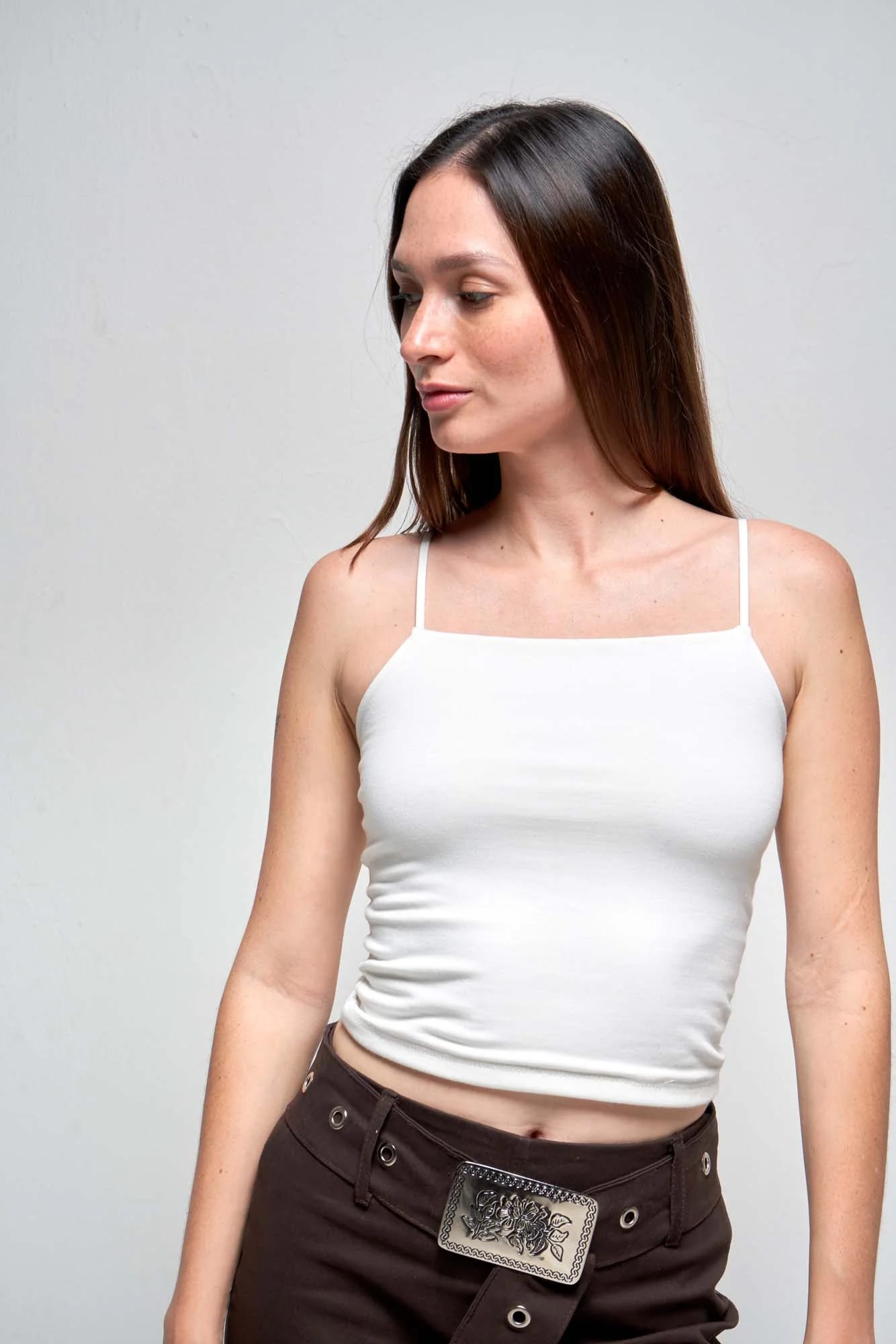 NEOMI WHITE BASIC TOP - imagen 21