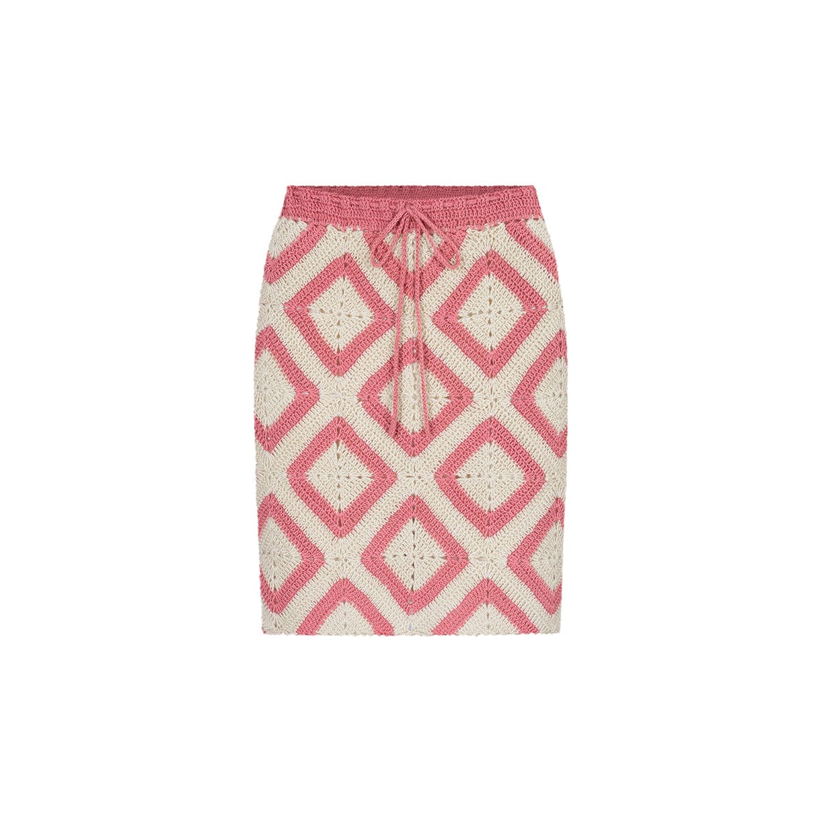 SKIRT CROCHET- PINK - imagen 1