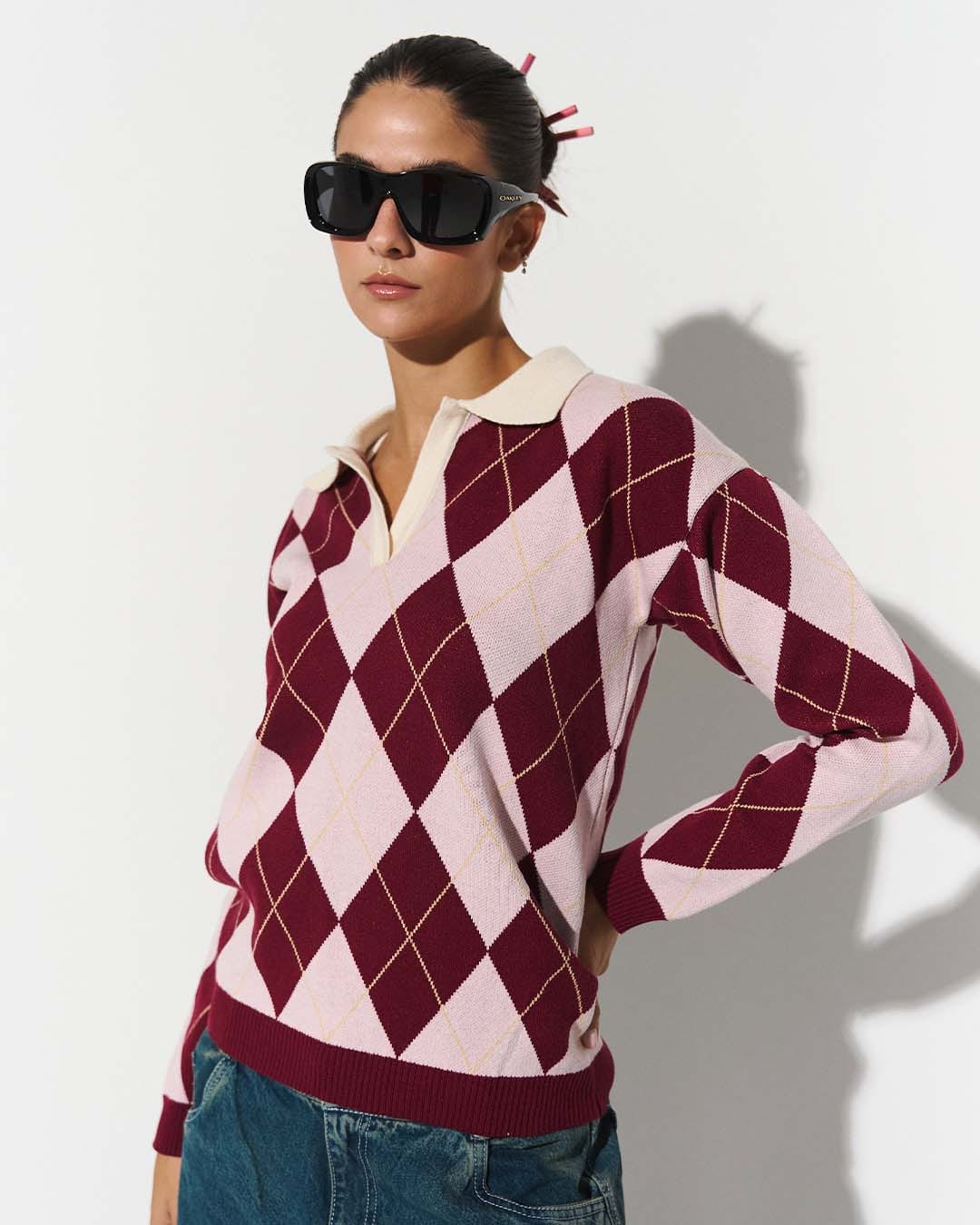 Polo rombos - imagen 4