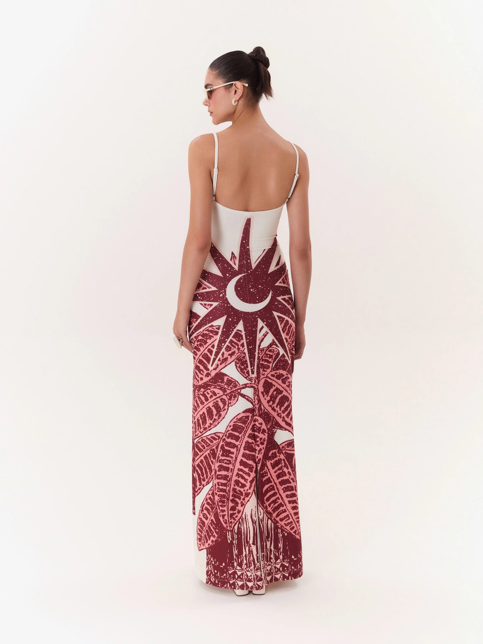 Maxi Dress Solar - Vino - imagen 3