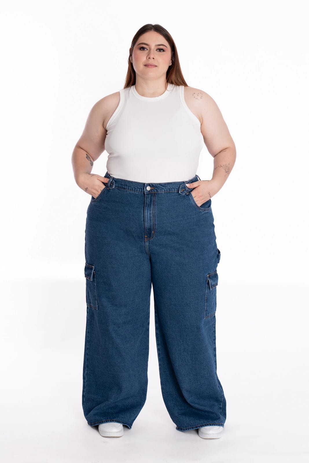 Jean Cargo Amplio Ajustable 443 - imagen 9