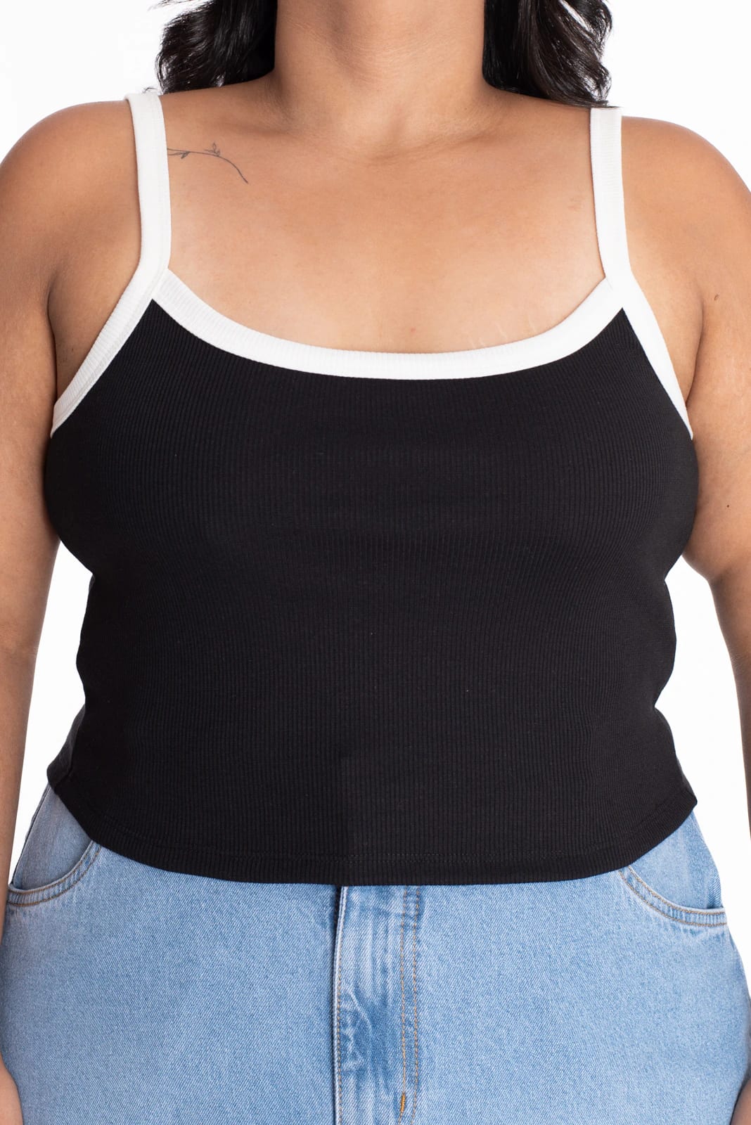 Crop Top Solaris Negro - imagen 4