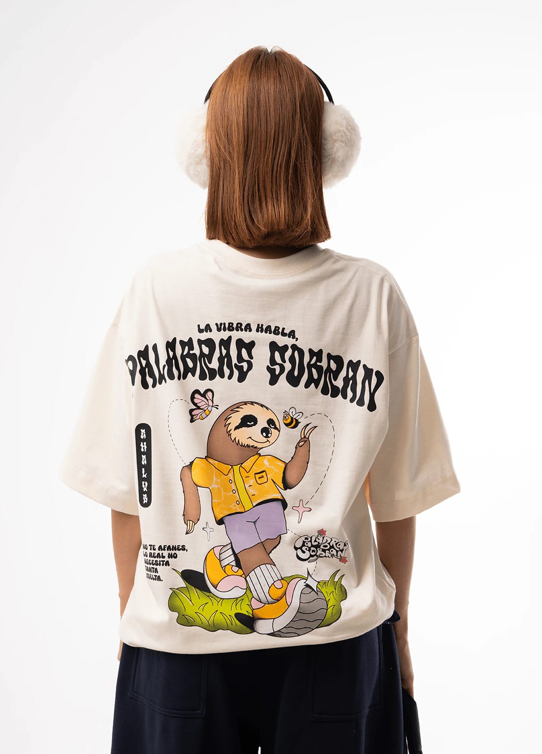 Camiseta Palabras sobran 2 - imagen 1