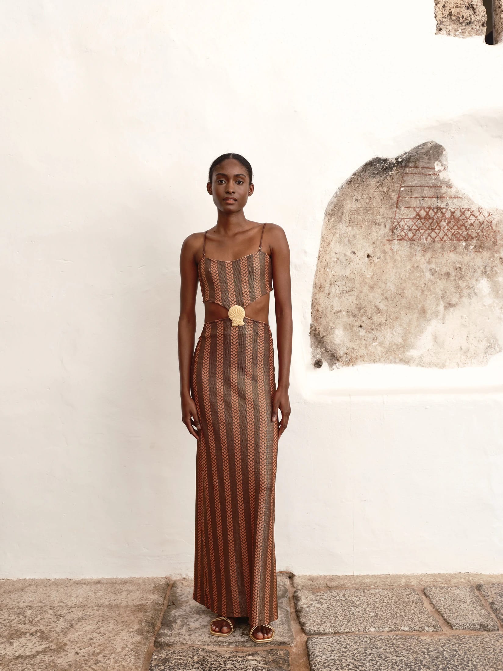 Pestana Maxi Dress / Gold - imagen 1