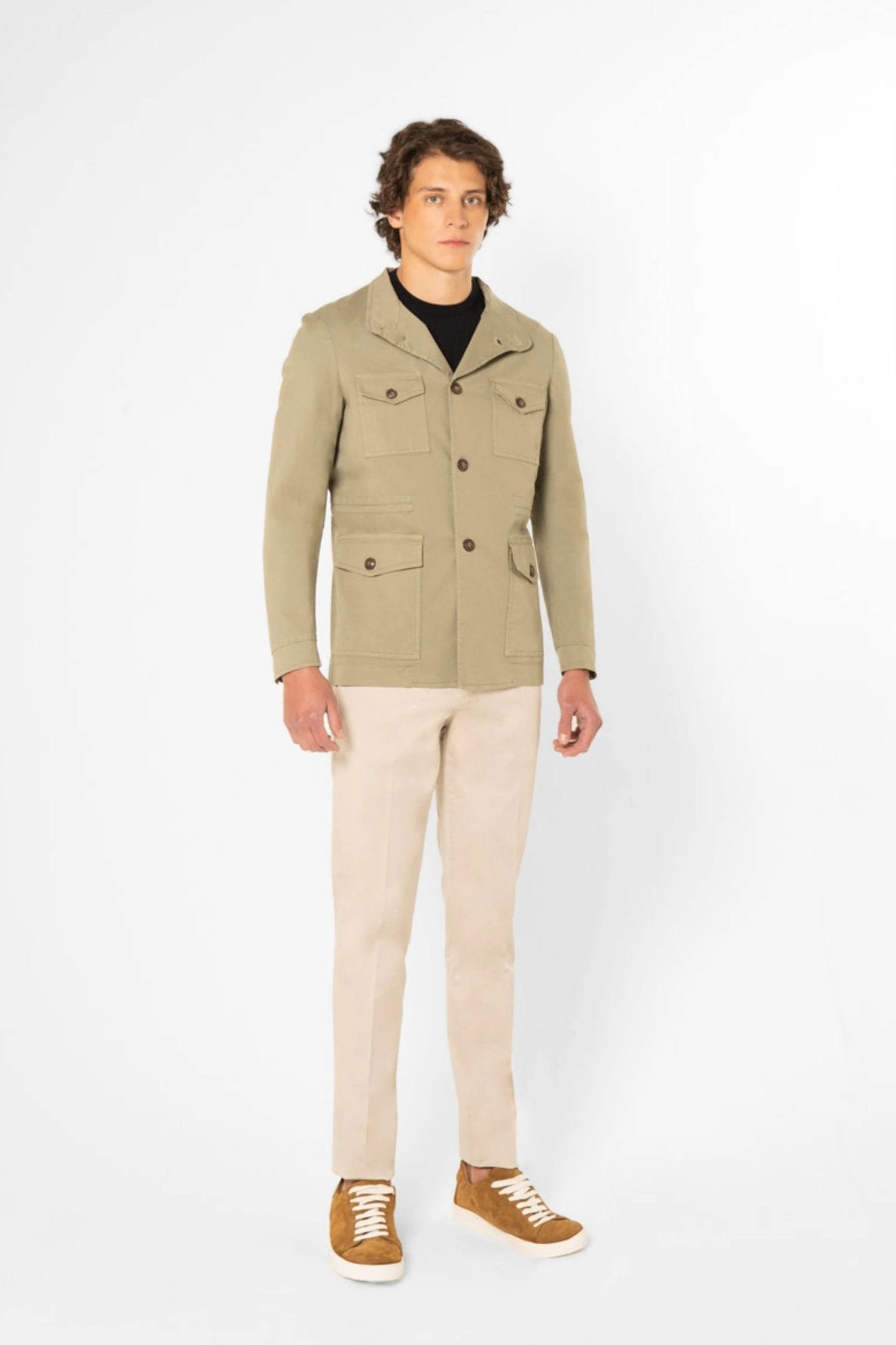 men's jacket stefano beige - imagen 2