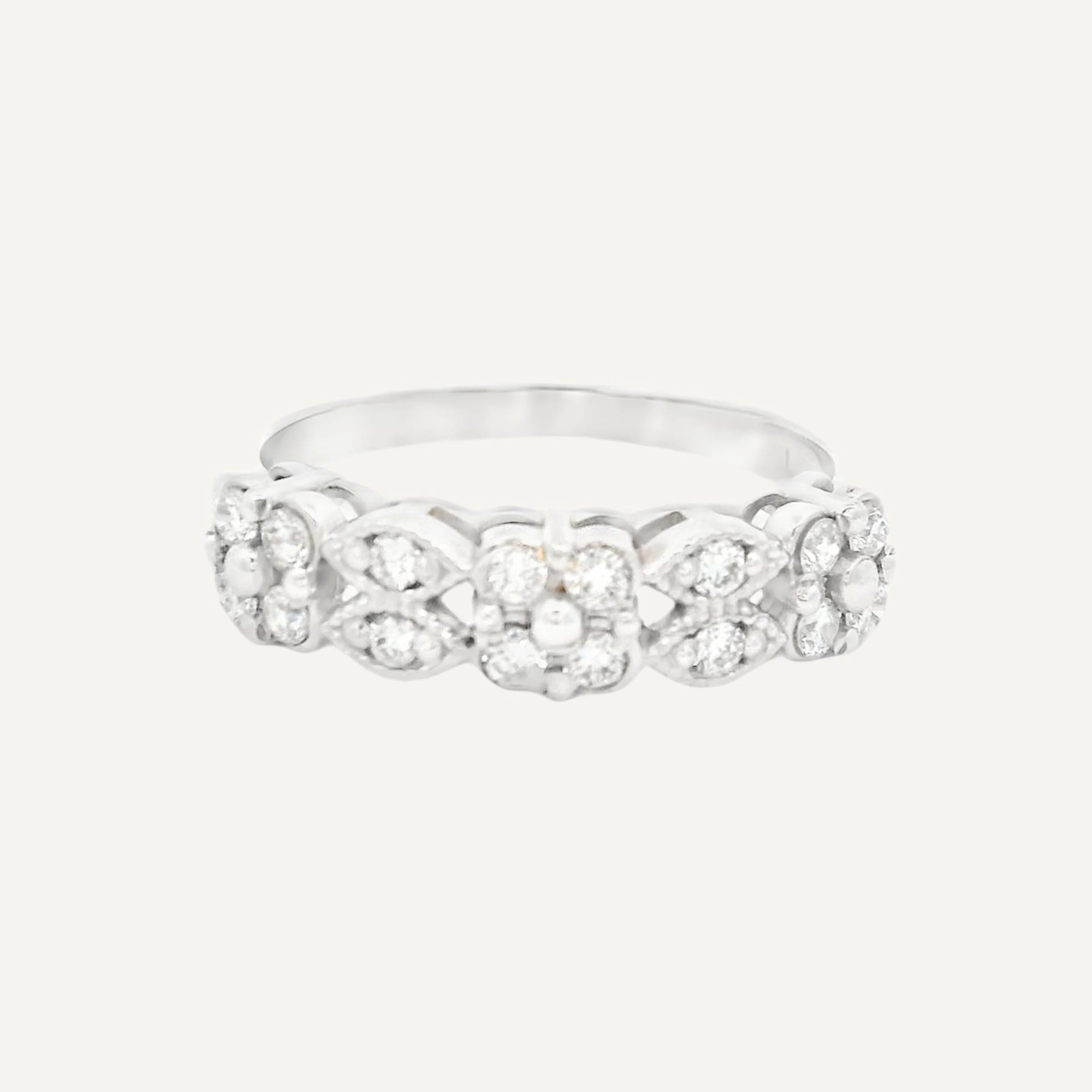 Anillo Flores Antique - imagen 2