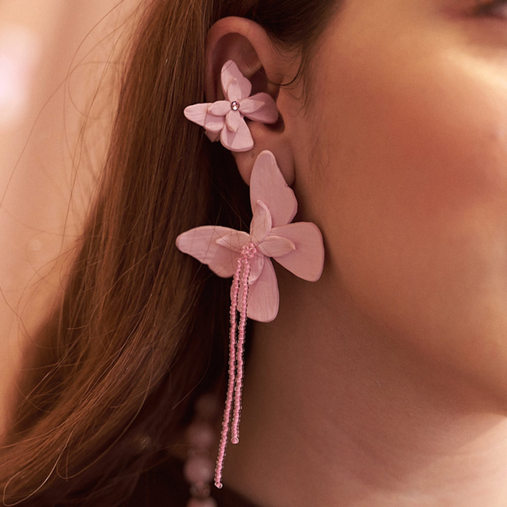 Aretes Alas en Flor - imagen 2