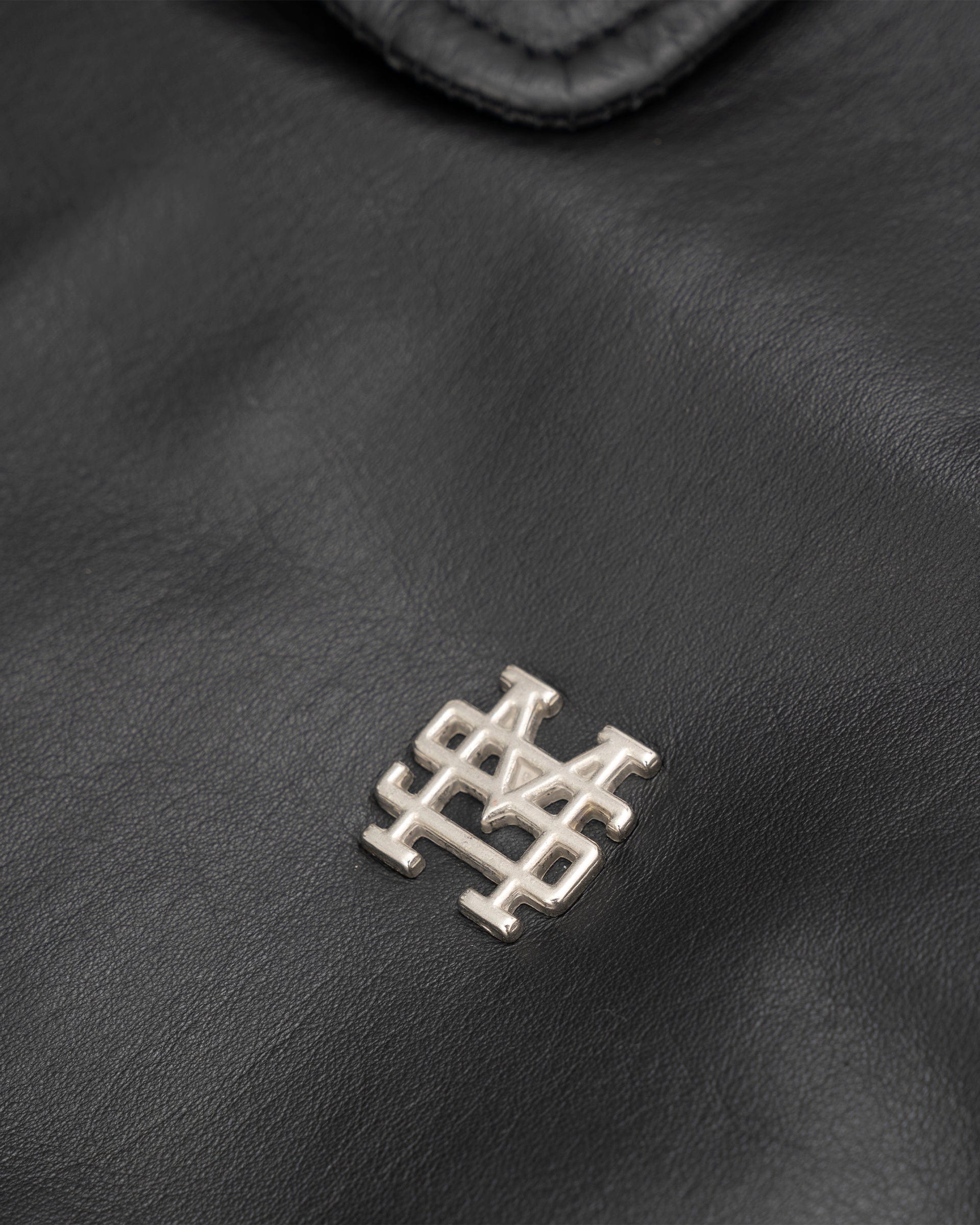 Edición Limitada | Chaqueta de Cuero Aviador - Negro - imagen 5
