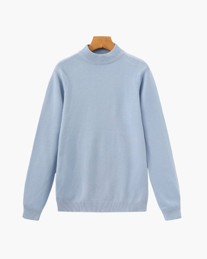 Essential Ribbed Mock Neck Sweater - imagen 3