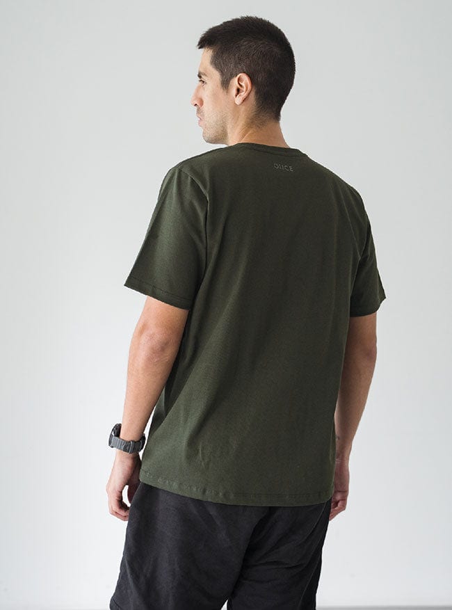 Camiseta Hombre Regular Fit - Militar - imagen 6