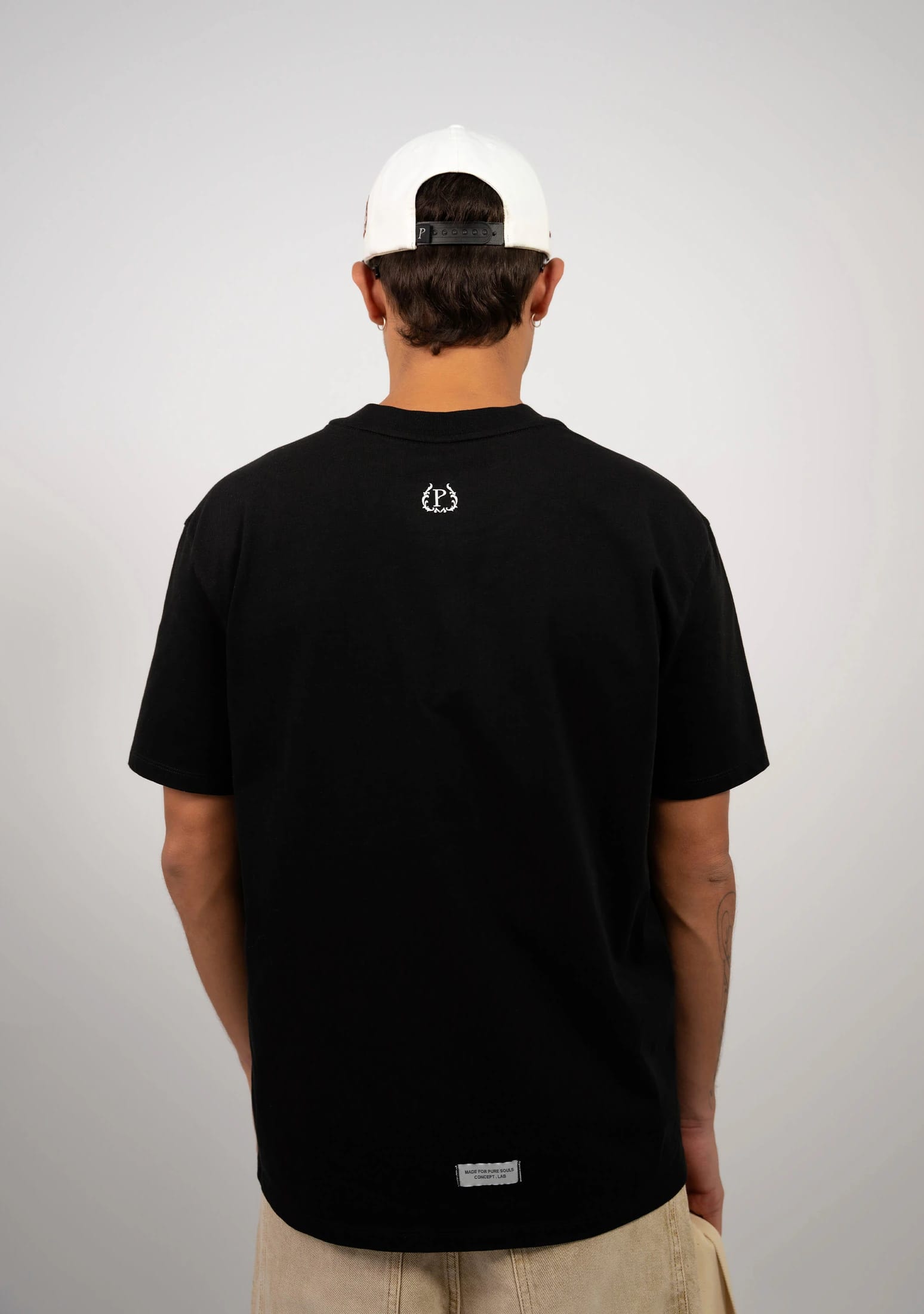 Pure Black Regular T-Shirt - imagen 2