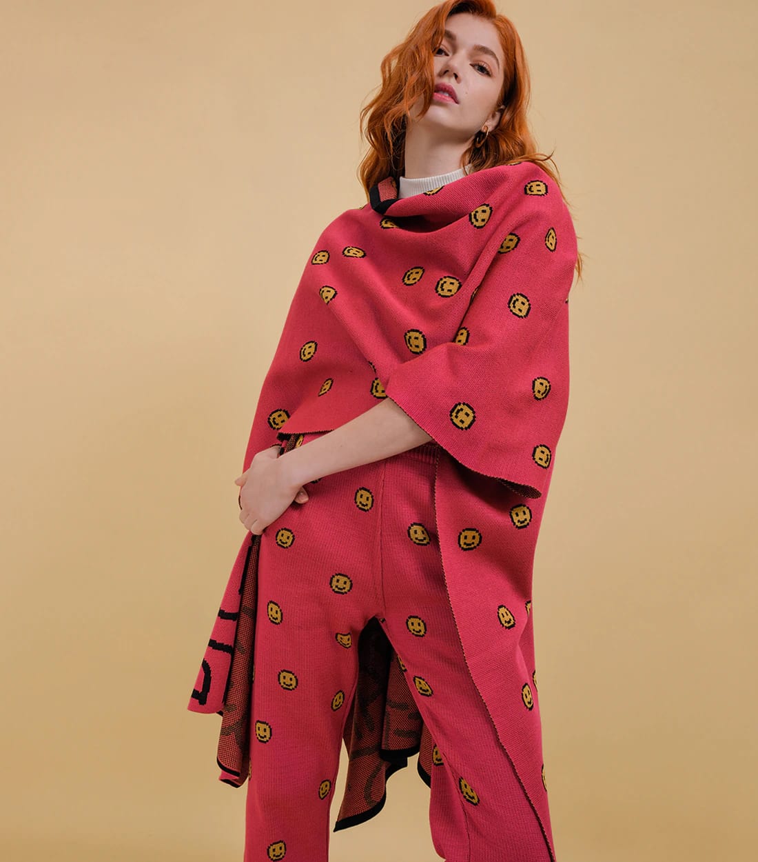 Poncho Alegria Fucsia. - imagen 2