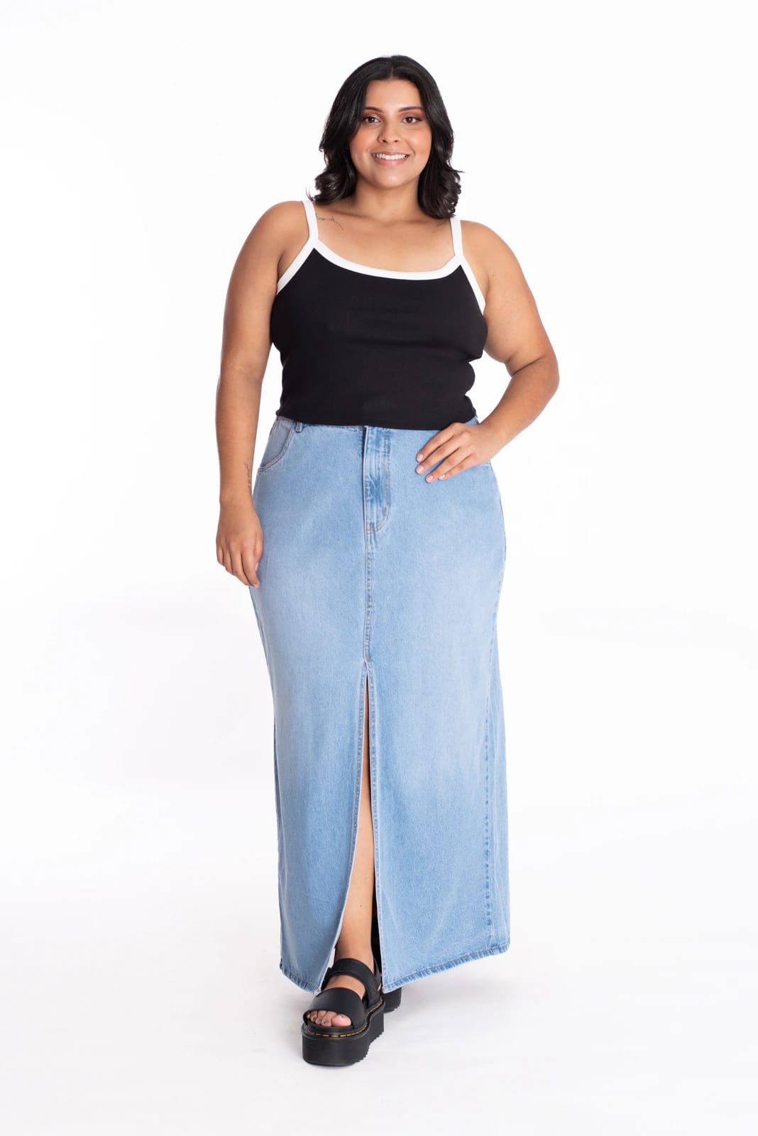 Crop Top Solaris Negro - imagen 2