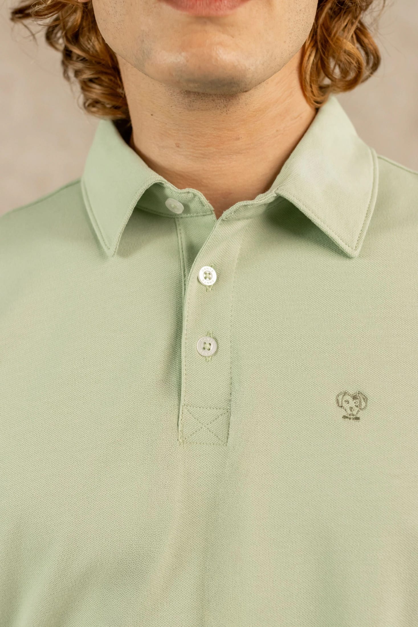Polo Antimanchas Verde Sage - imagen 3