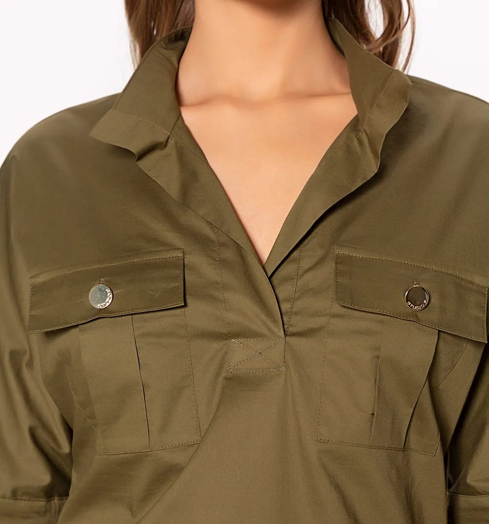 Camisera con dos bolsillos laterales - imagen 15