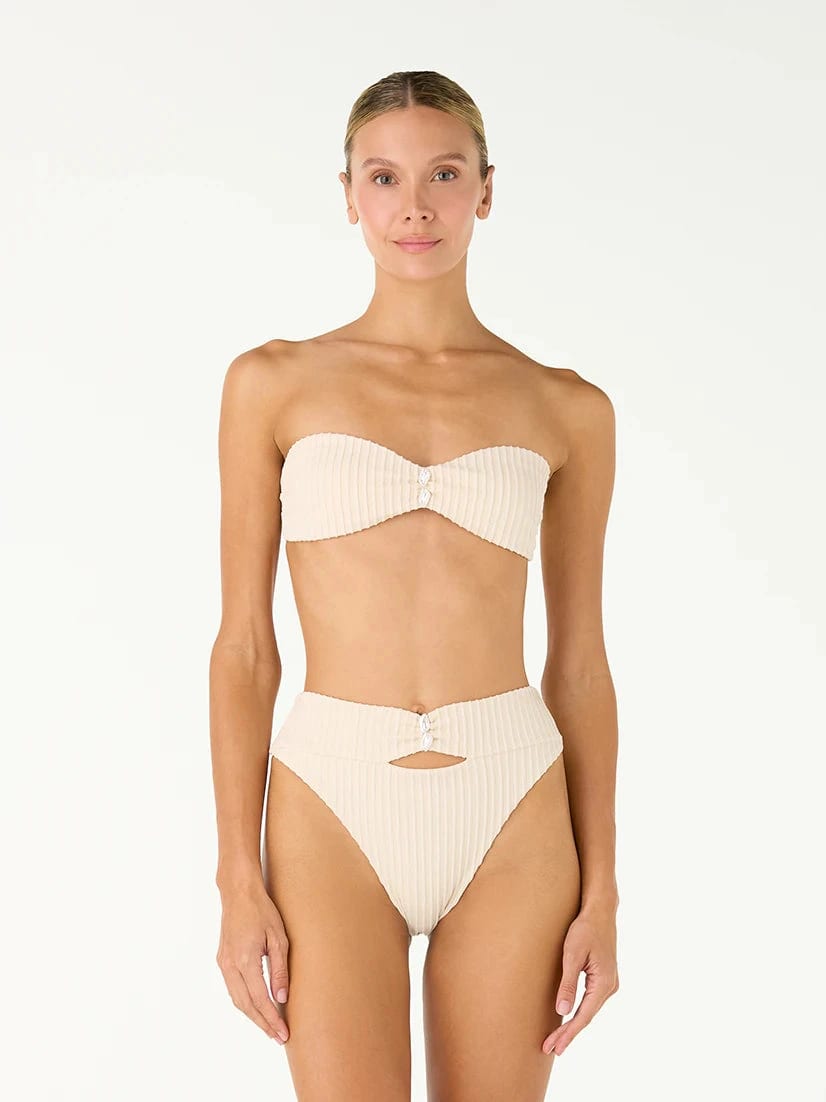 Panty de Bikini Yuma Shell Ivory - imagen 4