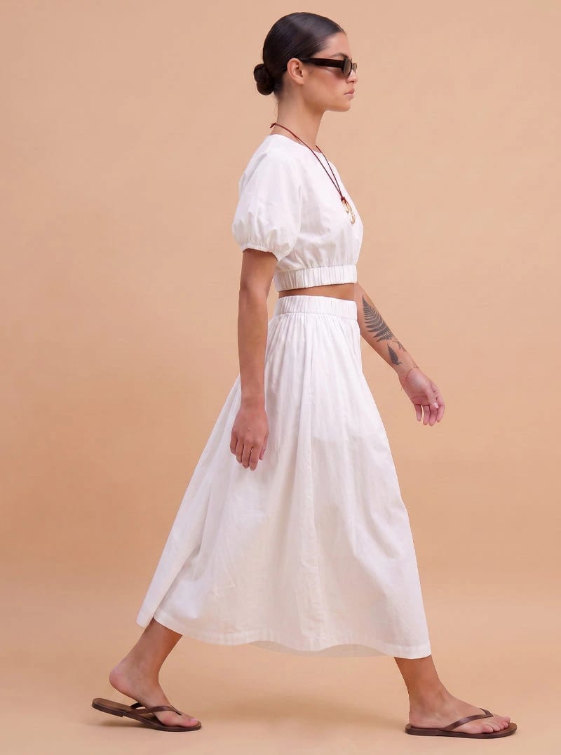 FALDA PETUNIA BLANCA - imagen 2