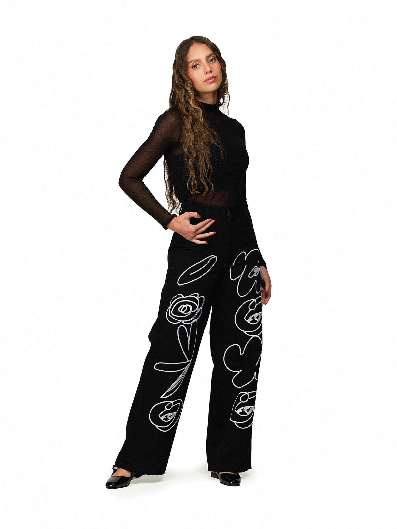 Pantalon Recuerdo Negro - imagen 4