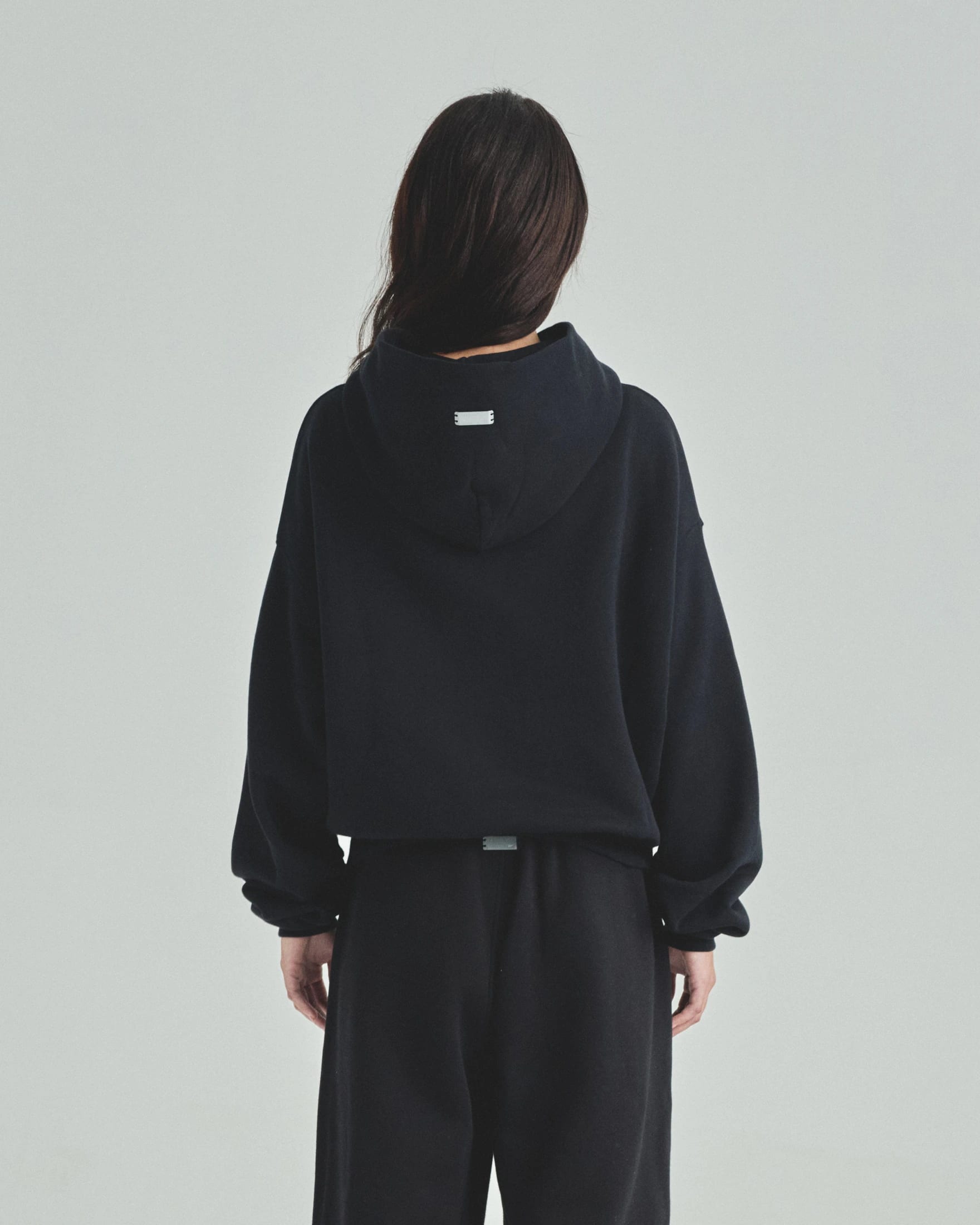 Blanks Boxy Fit Hoodie Black - imagen 7