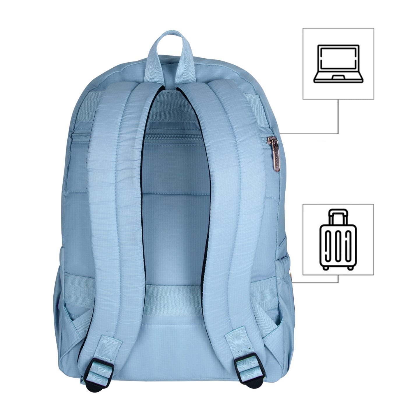 Morral Urbano Citybags Azul Claro - imagen 4