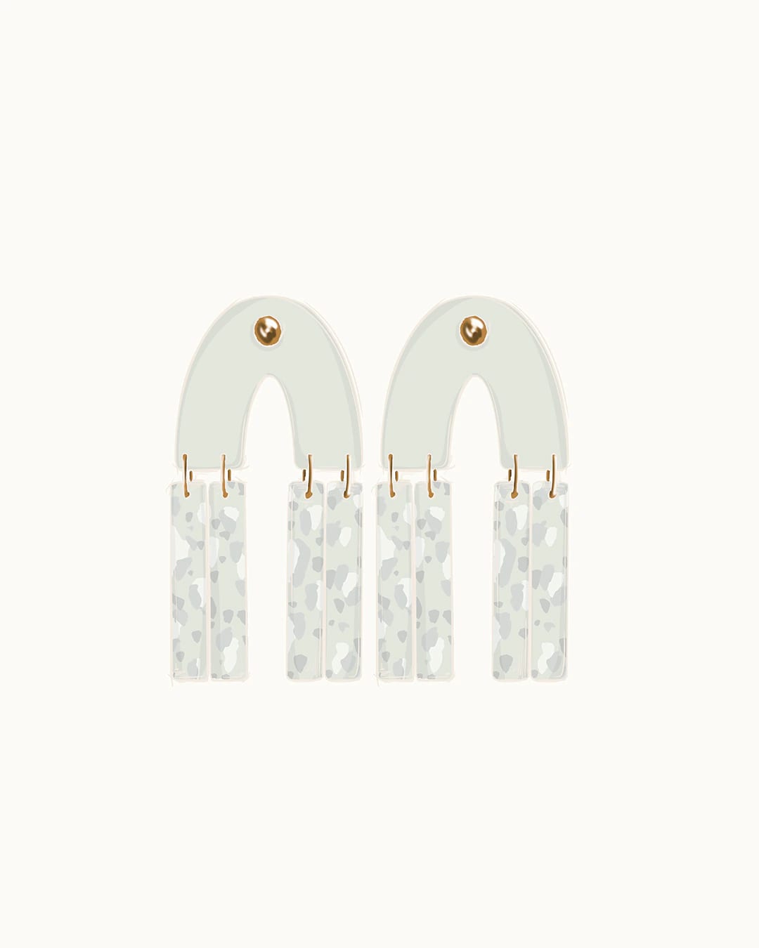 Terrazo1 Earrings - imagen 1