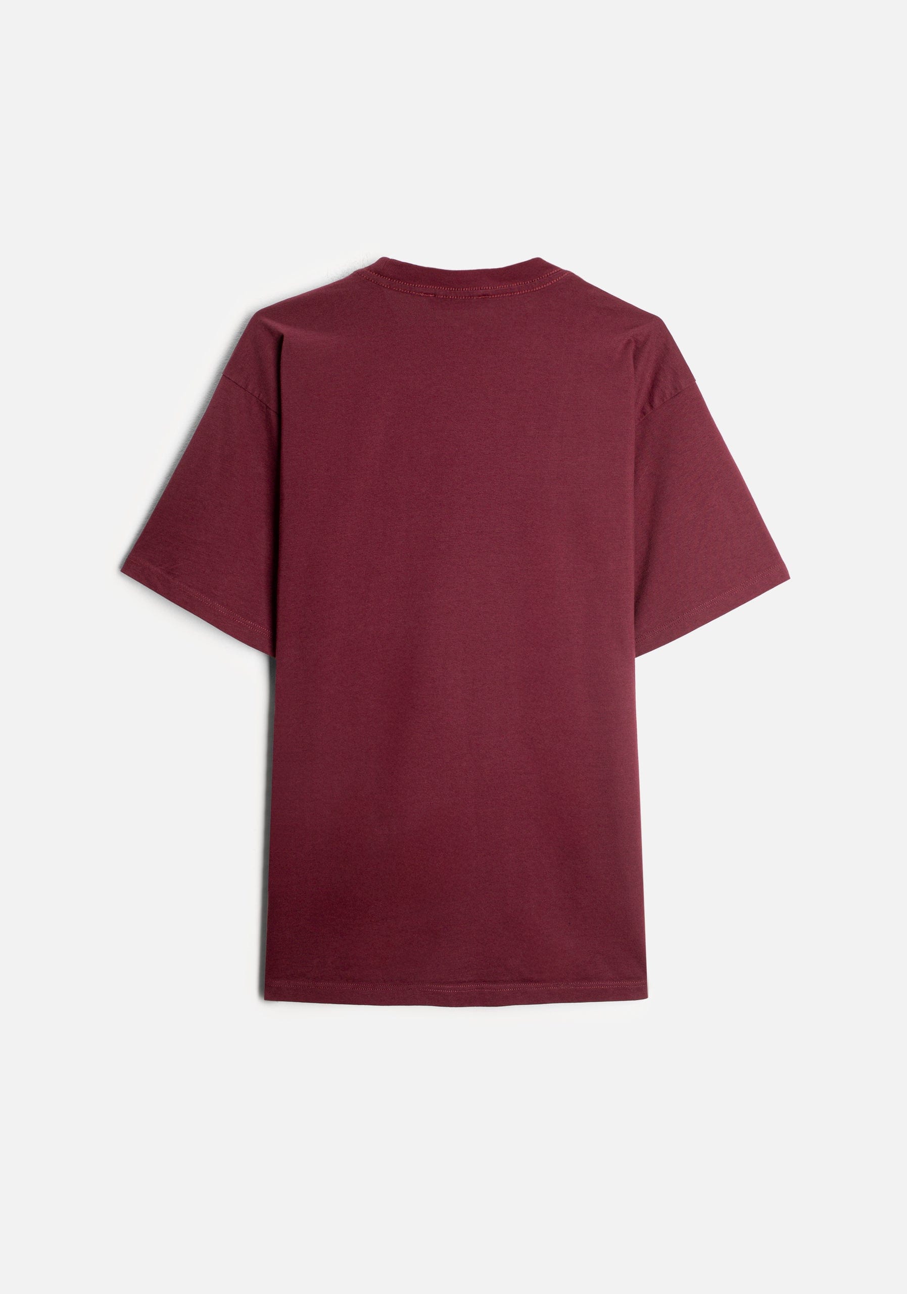 Camiseta H Unicolor L-Caf Vino - imagen 3