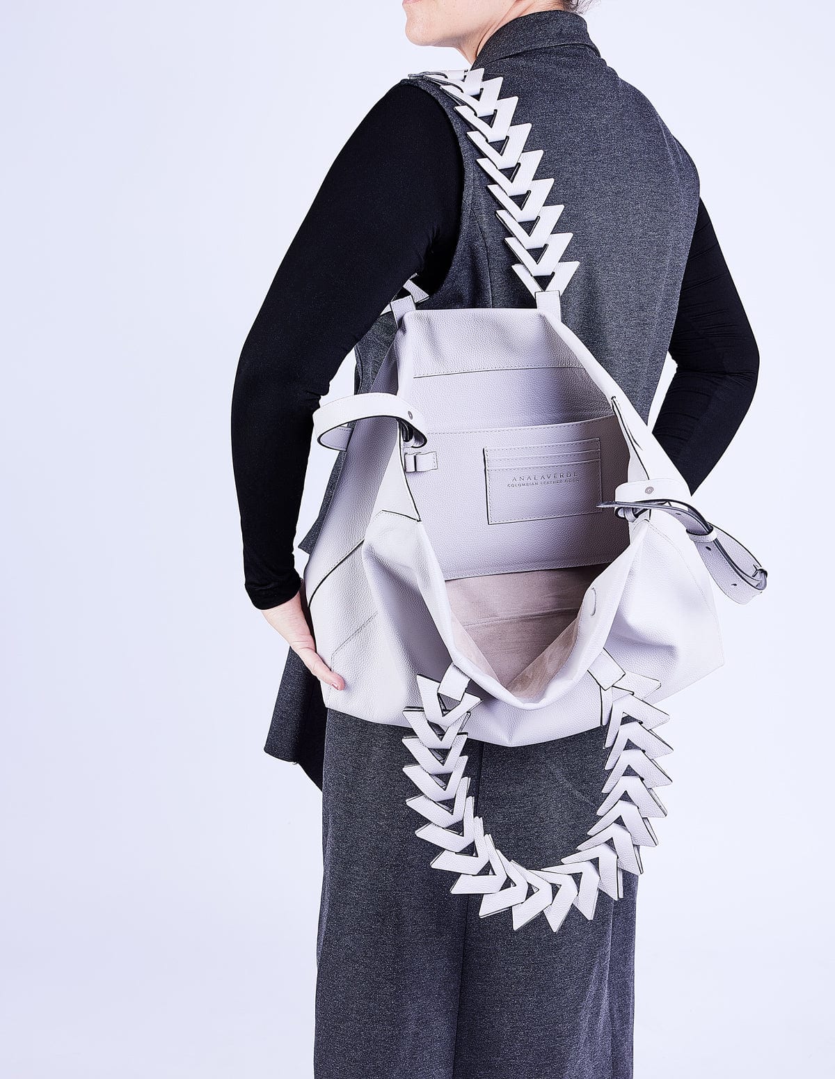 Nuevo Caro Laptop Tote 15" Blanco - imagen 2