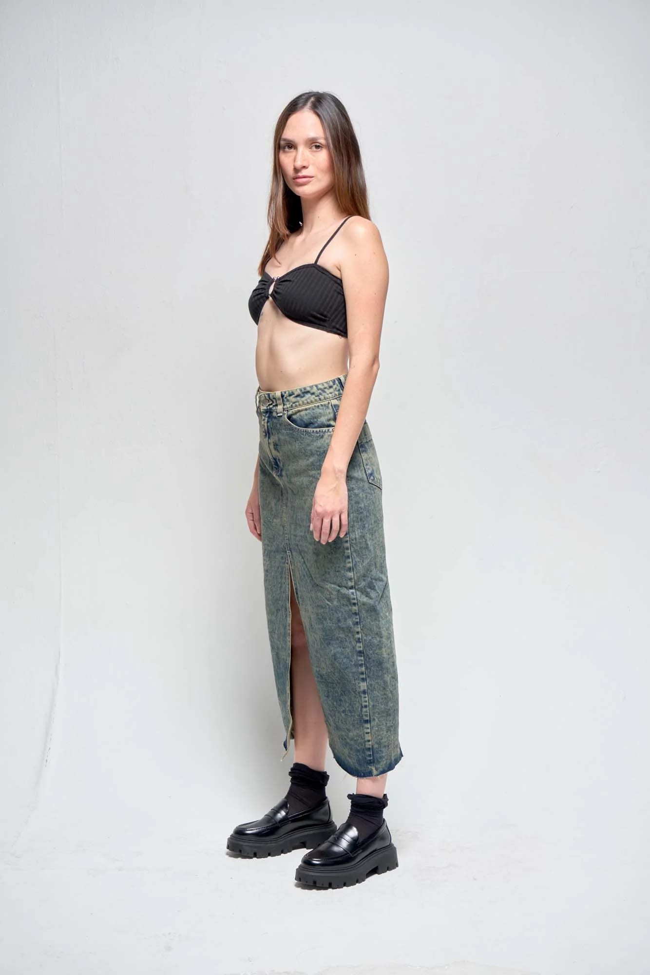 LAYLA DENIM SKIRT - imagen 27