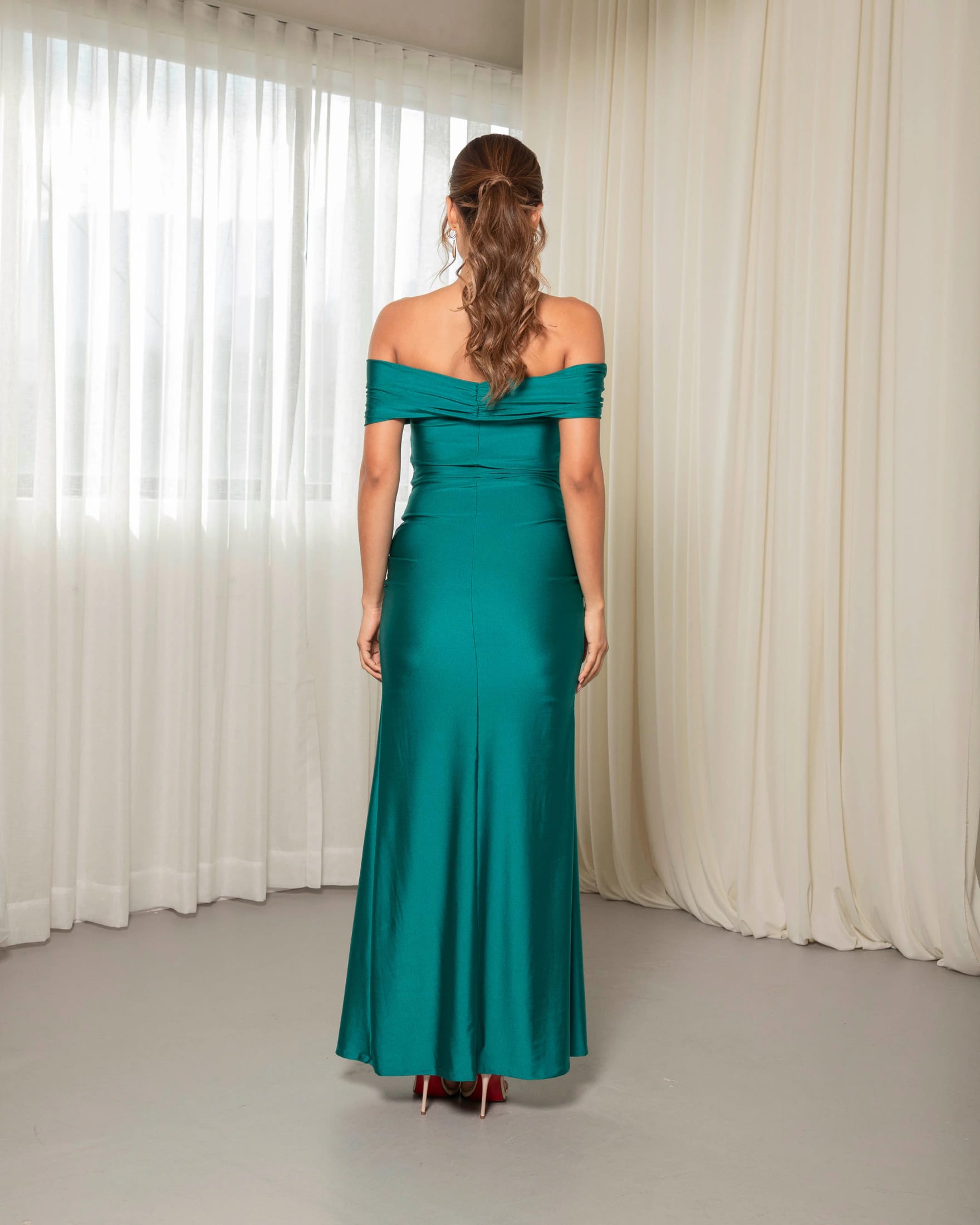 Vestido de Fiesta Bandeja Cascada - imagen 6