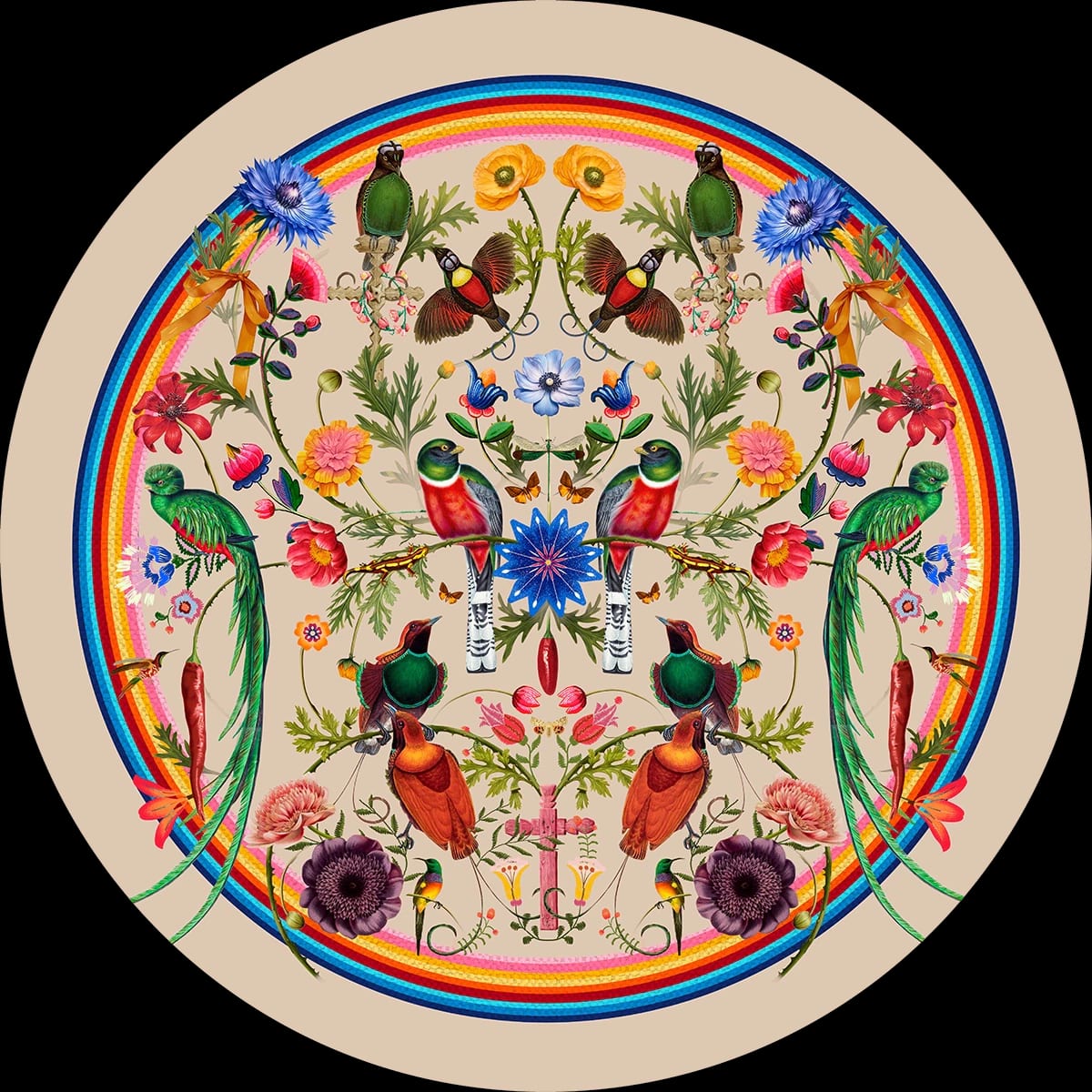 Tabla Redonda - Mexica Ivory - imagen 1