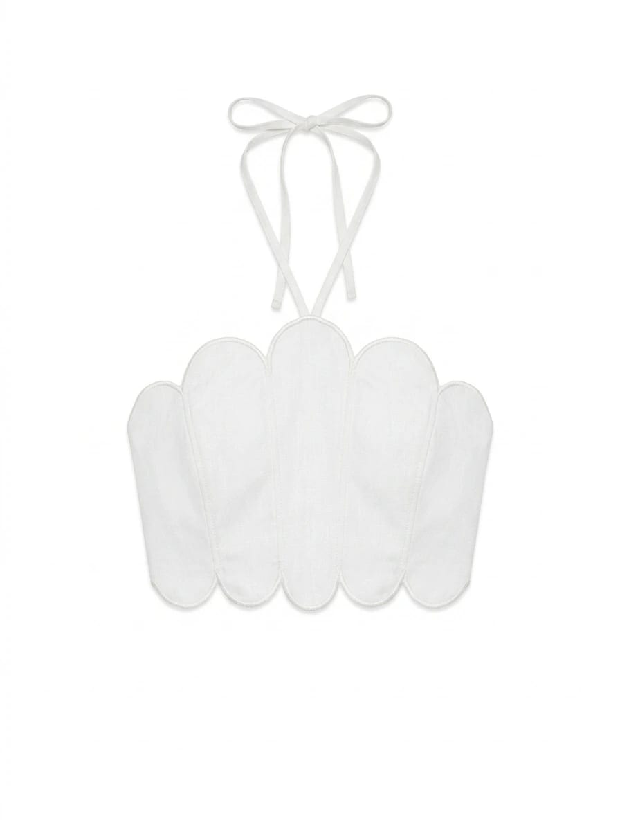 LENA TOP IVORY - imagen 1
