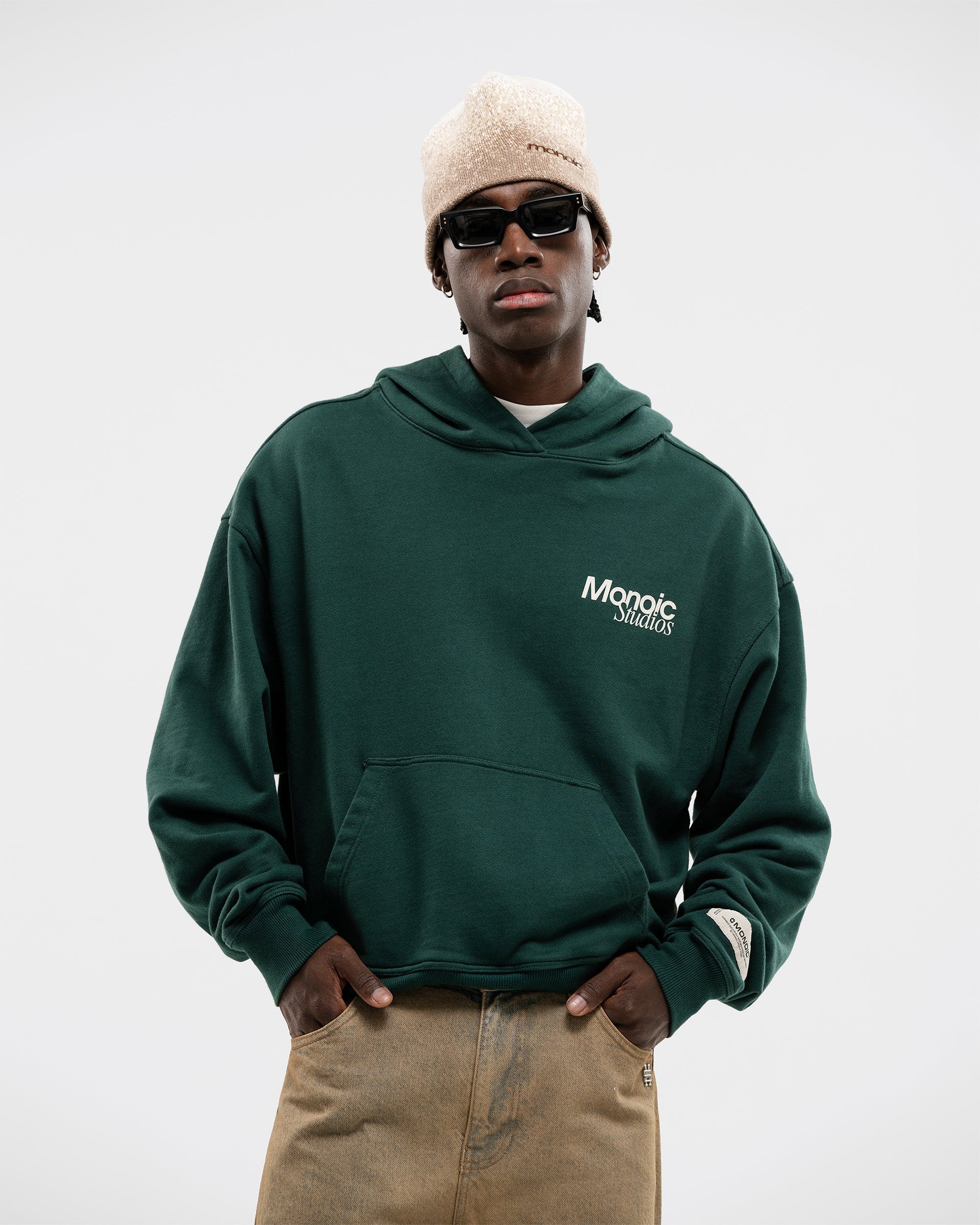 Hoodie Manhattan - Forest Green - imagen 4